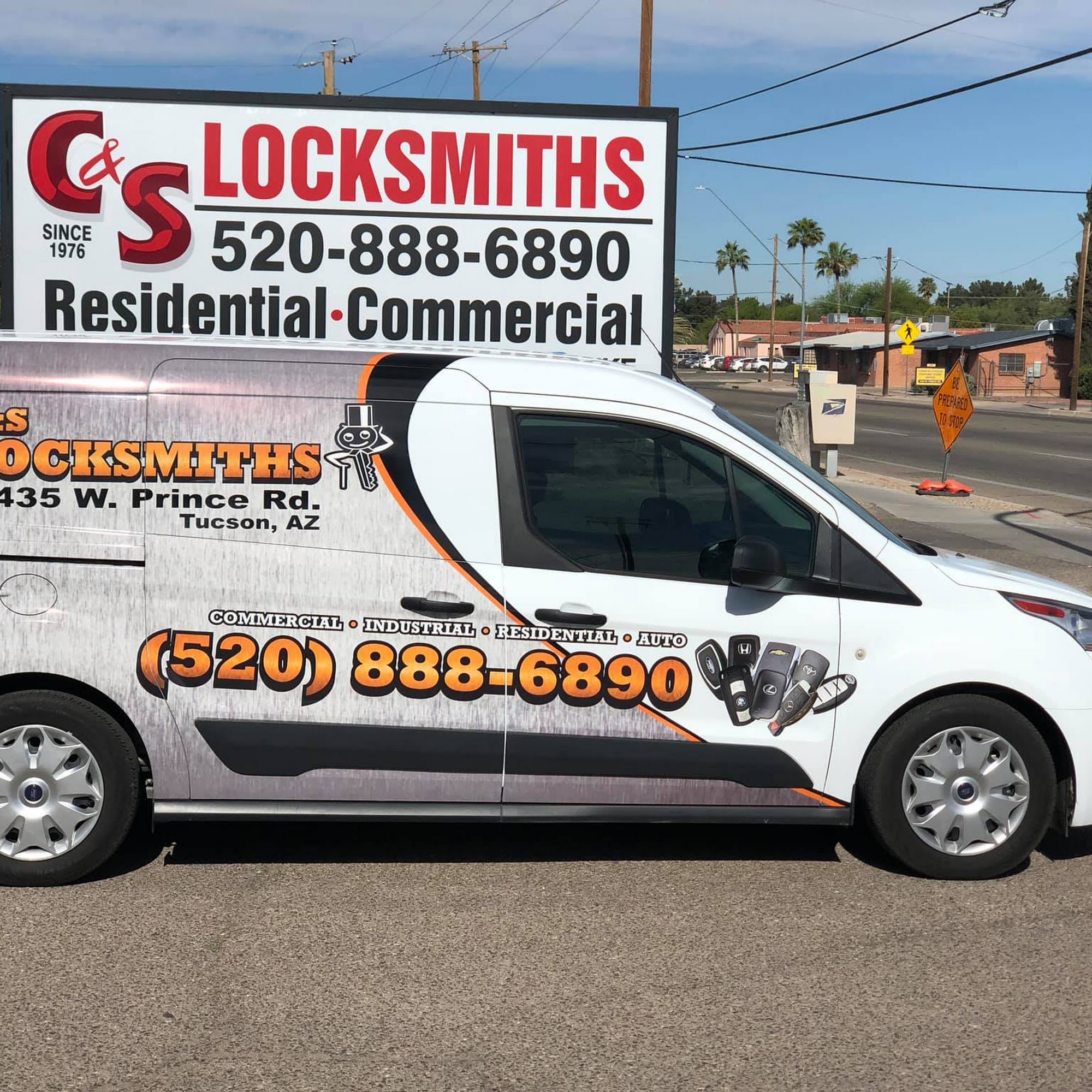 C & S Locksmiths 1435 W Prince Rd, Tucson Arizona 85705