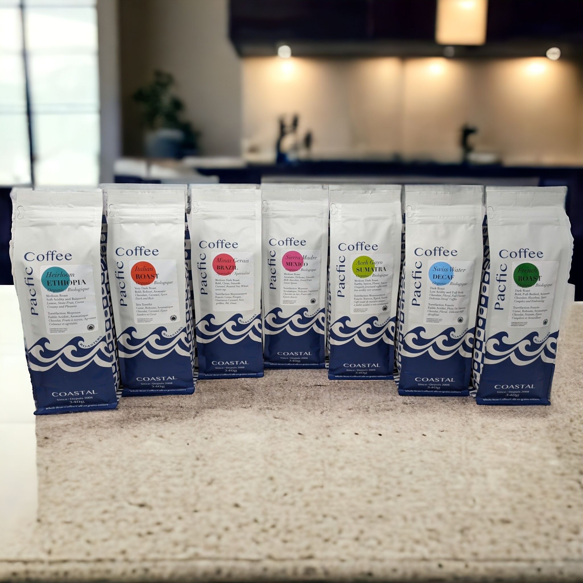 Pacific Coffee Roasters Ltd Menu