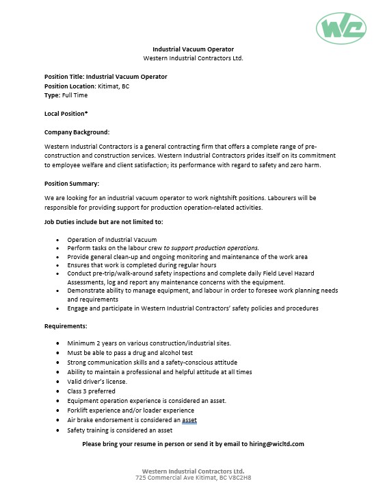 Western Industrial Contractors