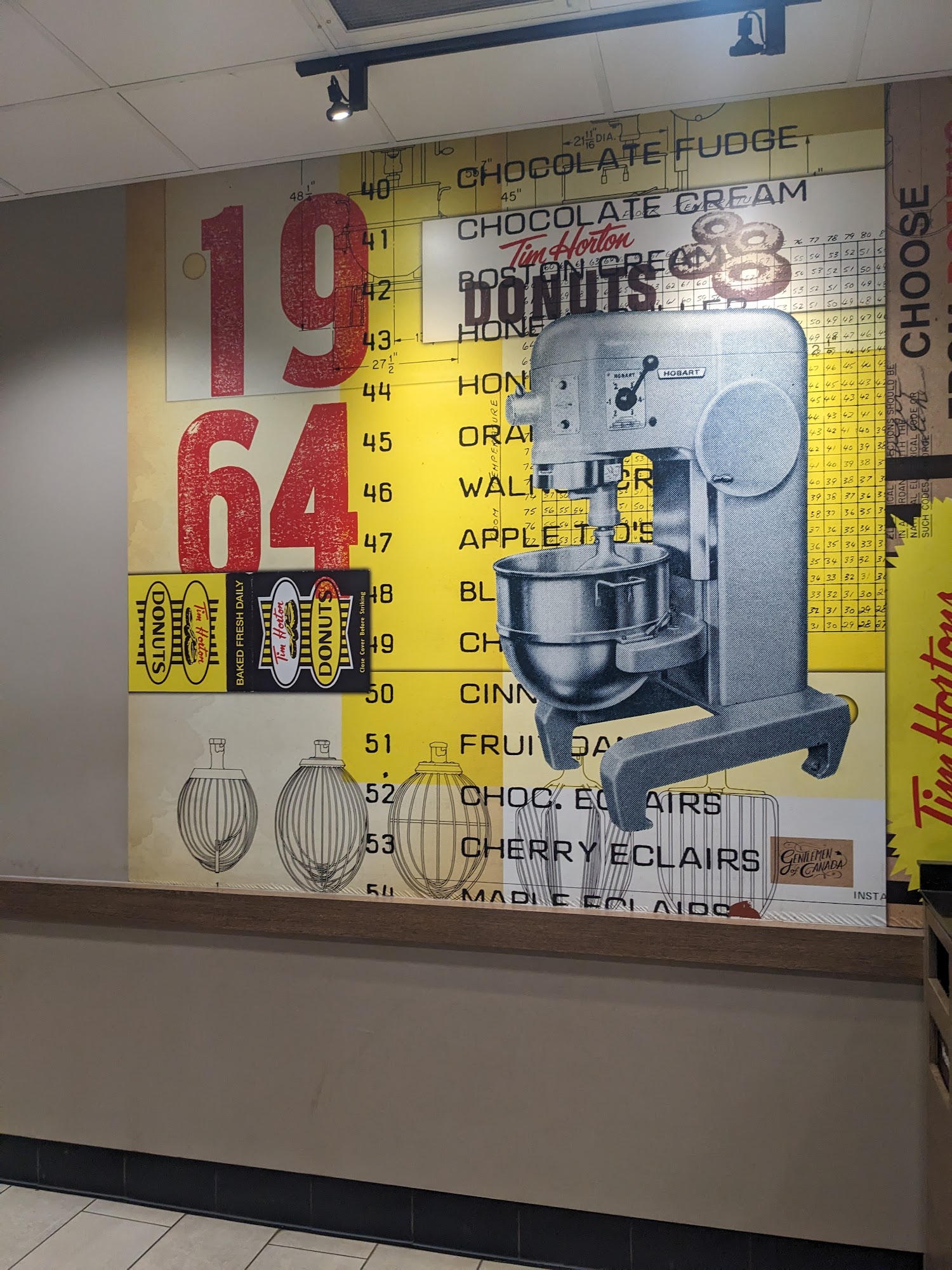 Tim Hortons Menu