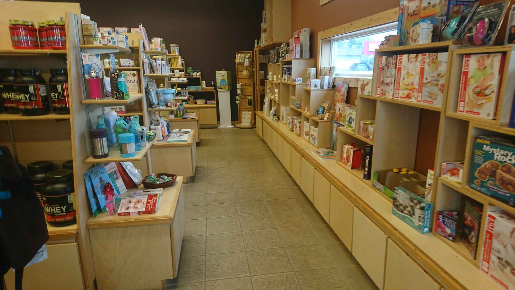 Down to Earth Health Shop Menu