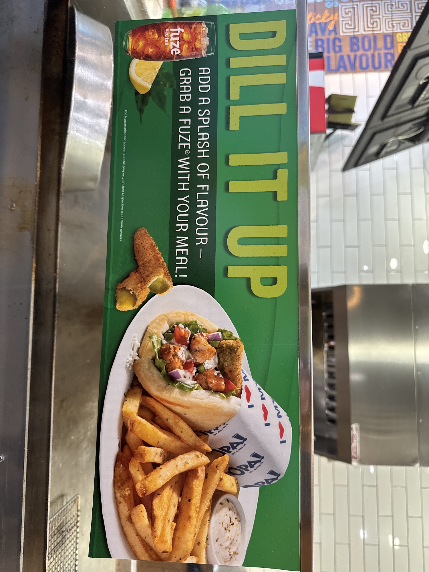 OPA! of Greece SmartCentres Langley Menu