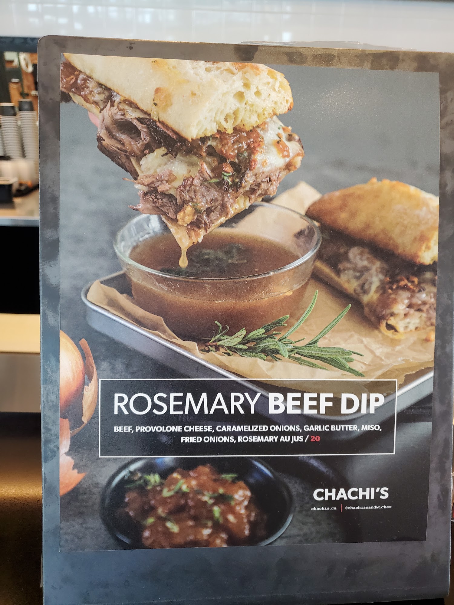 Chachi's Willowbrook Menu