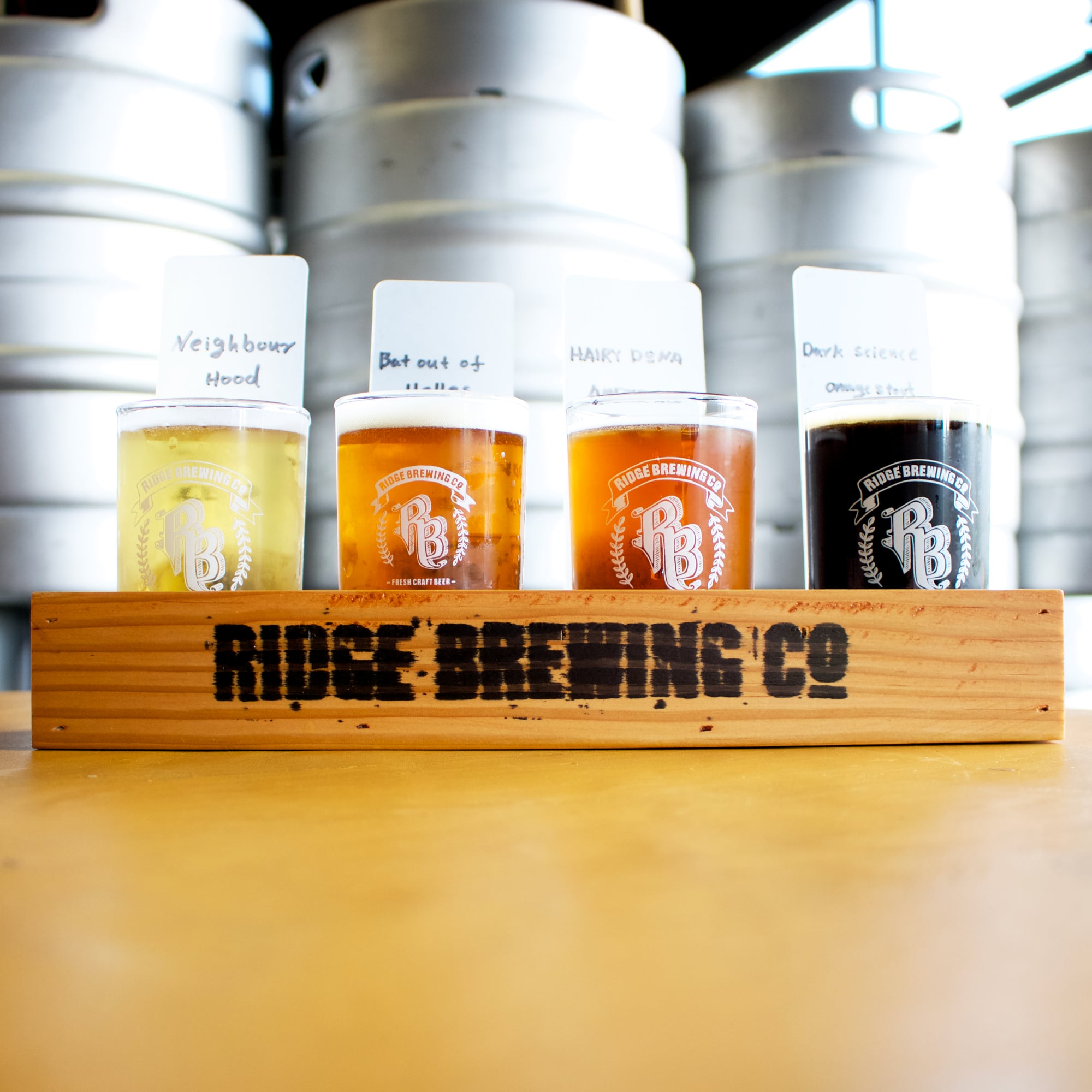 Ridge Brewing Company Menu