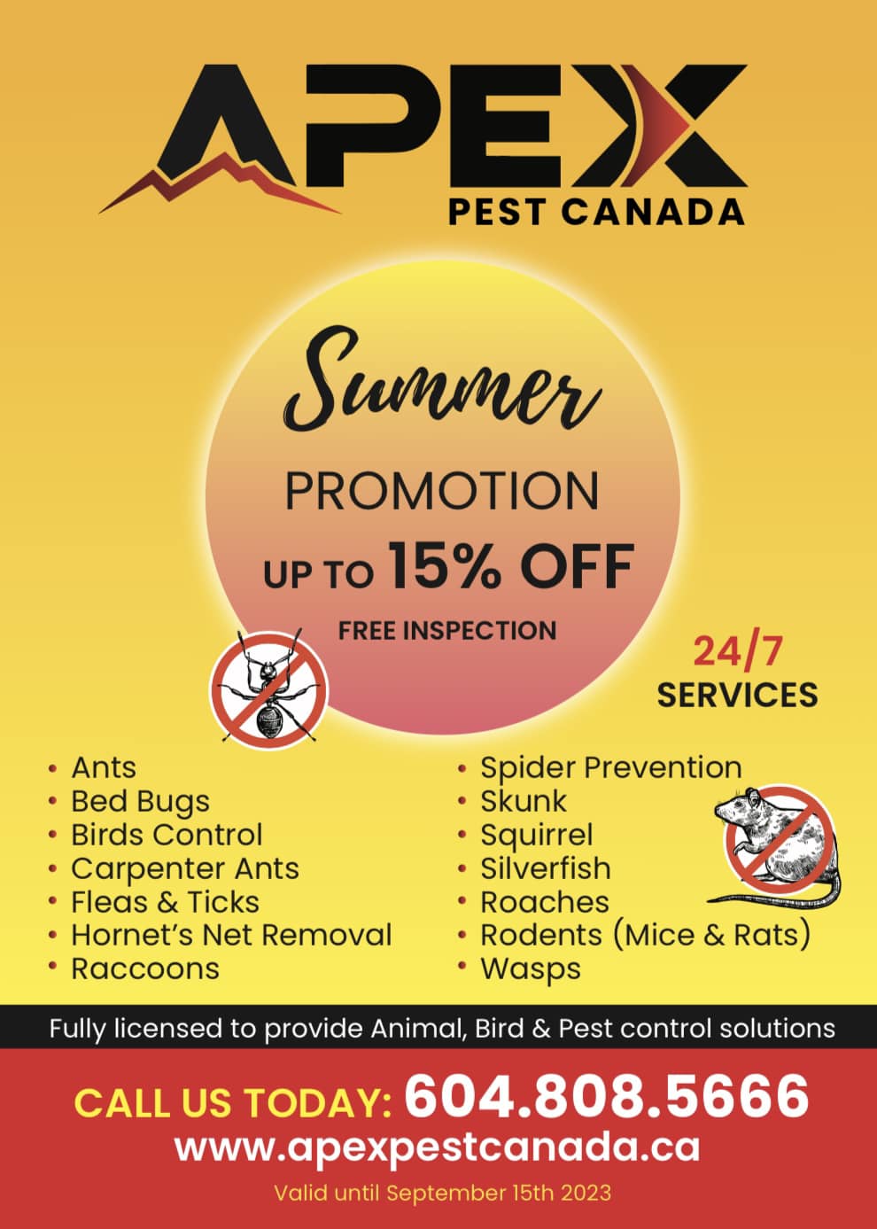Apex Pest Control Ltd.