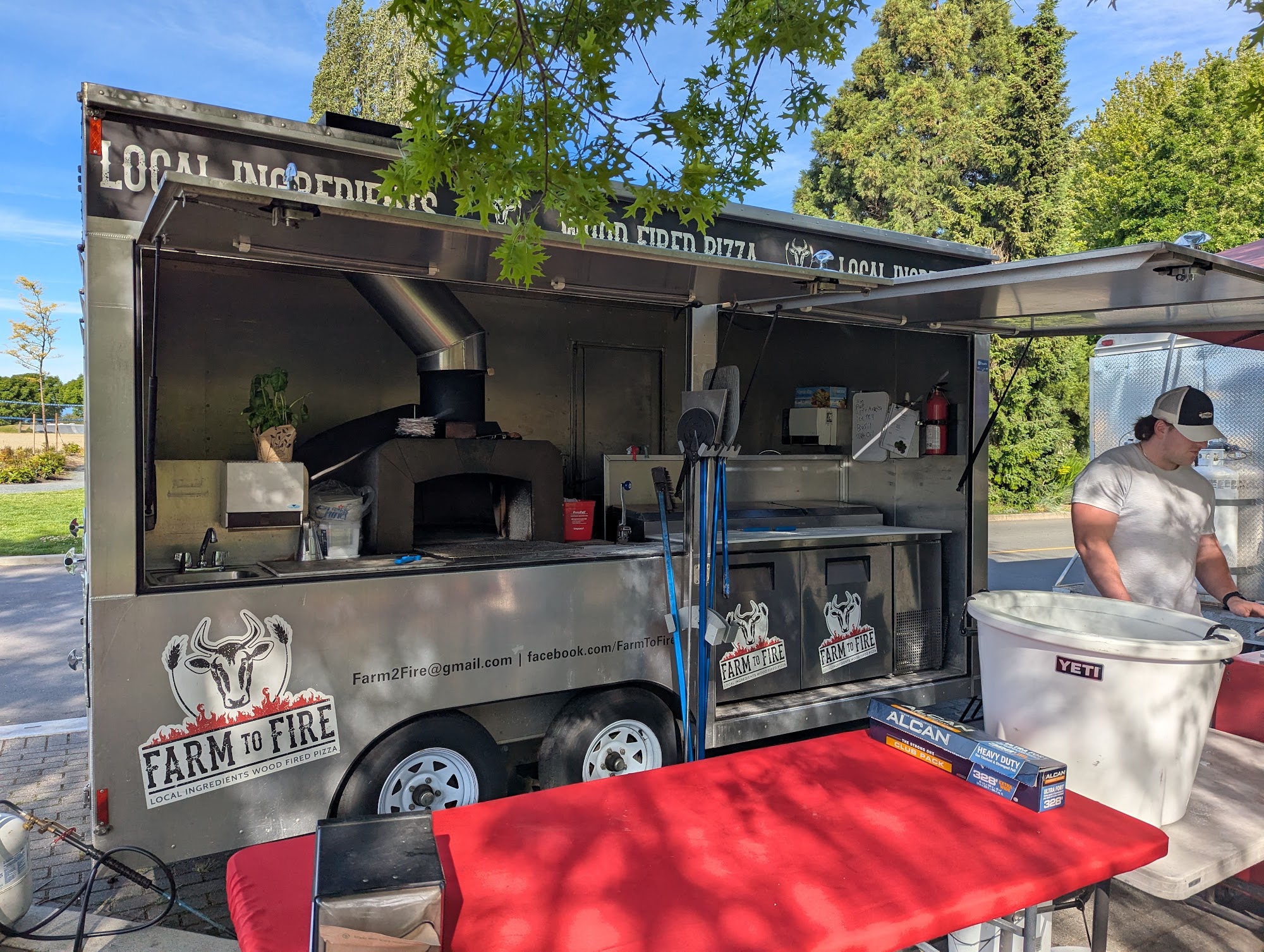 Farm To Fire Pizza Menu