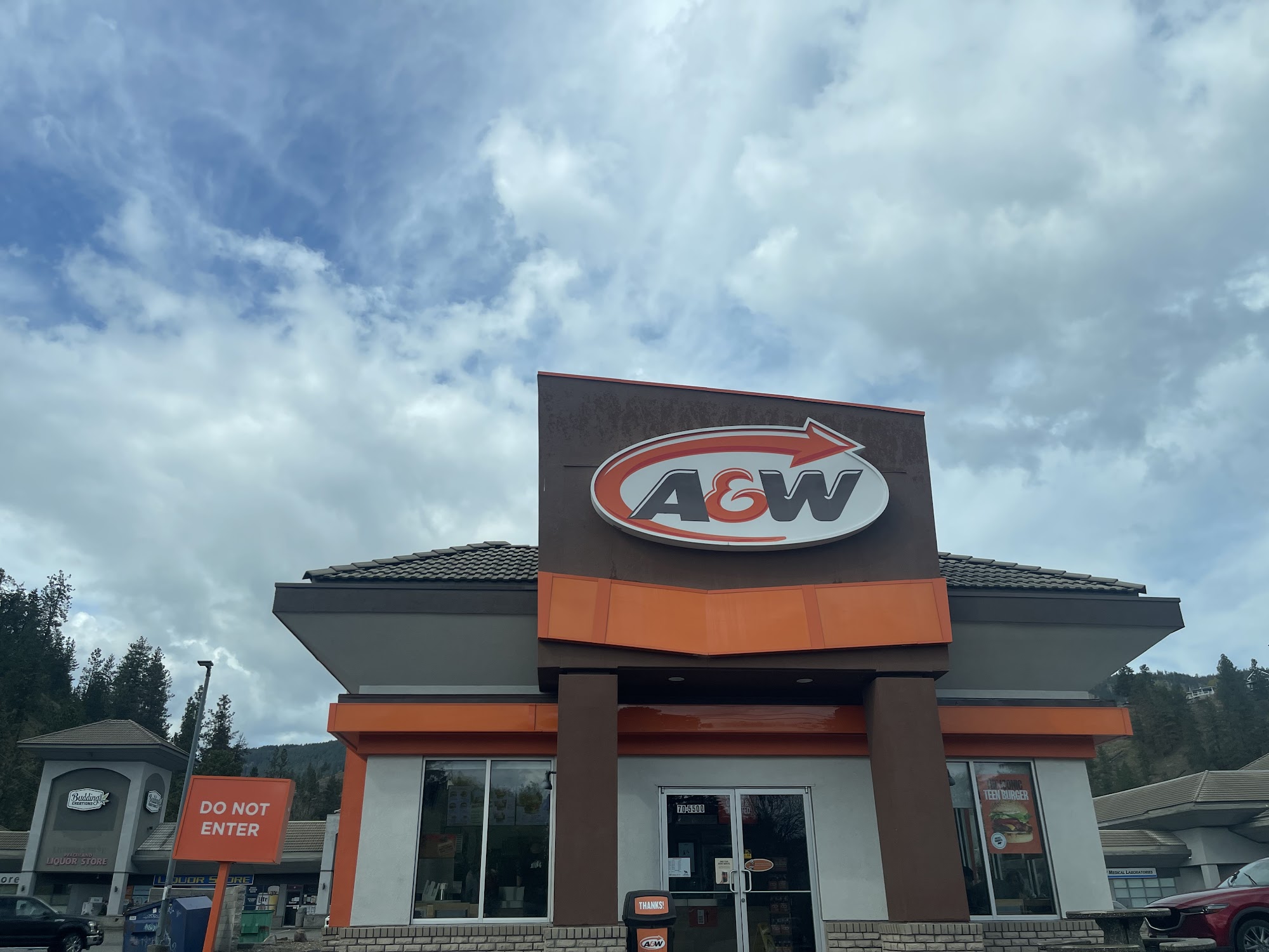 A&W Canada Menu