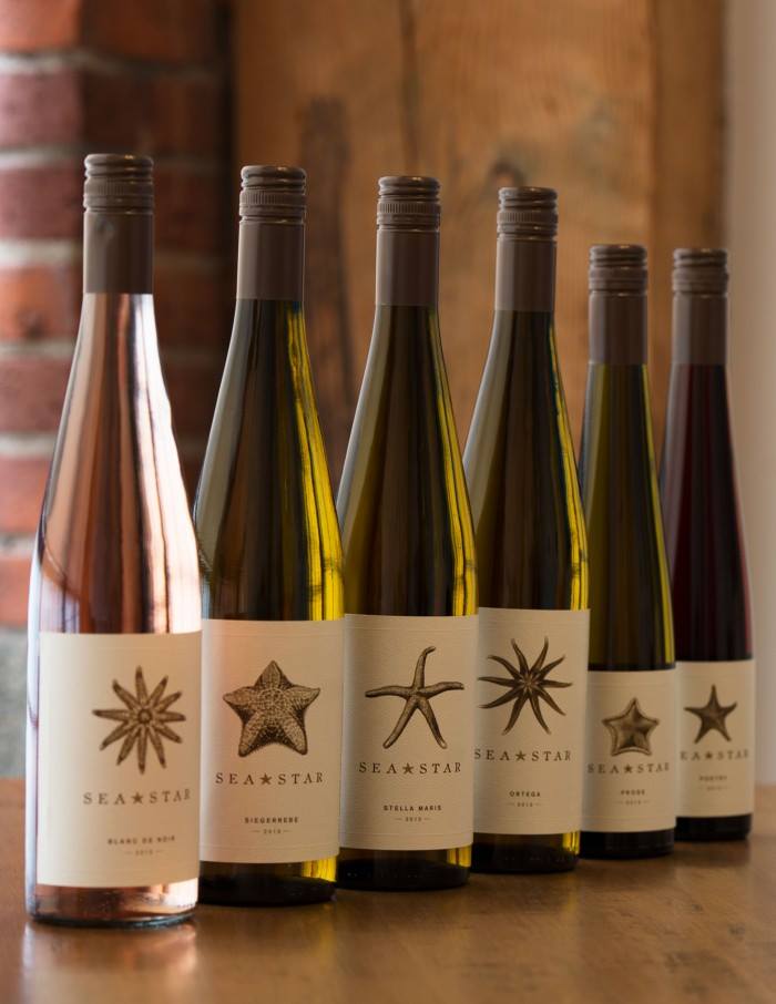 Sea Star Vineyards and Winery Menu