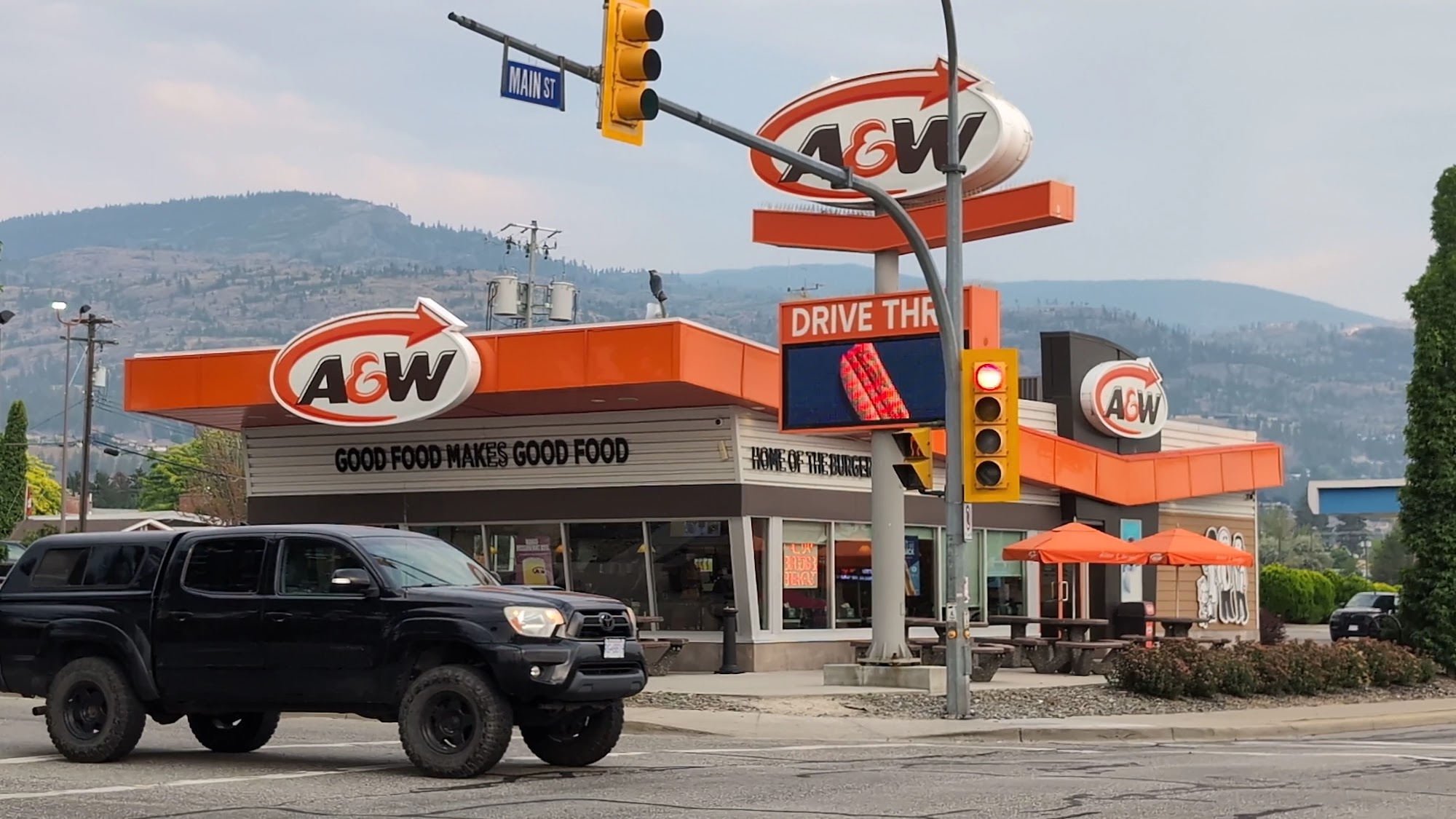A&W Canada Menu
