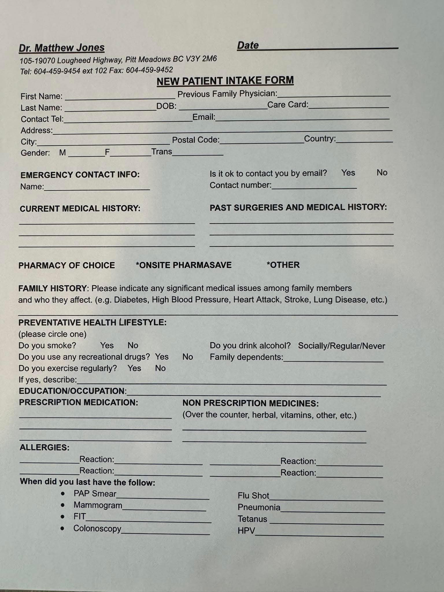 FORD ROAD MEDICAL CLINIC