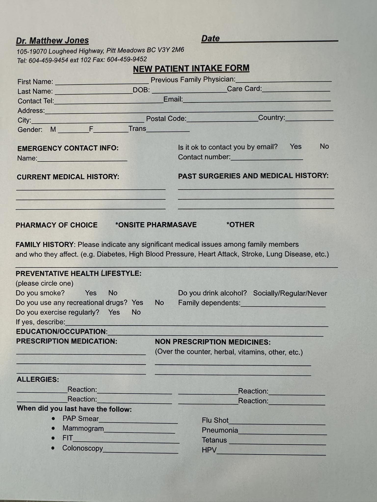 FORD ROAD MEDICAL CLINIC