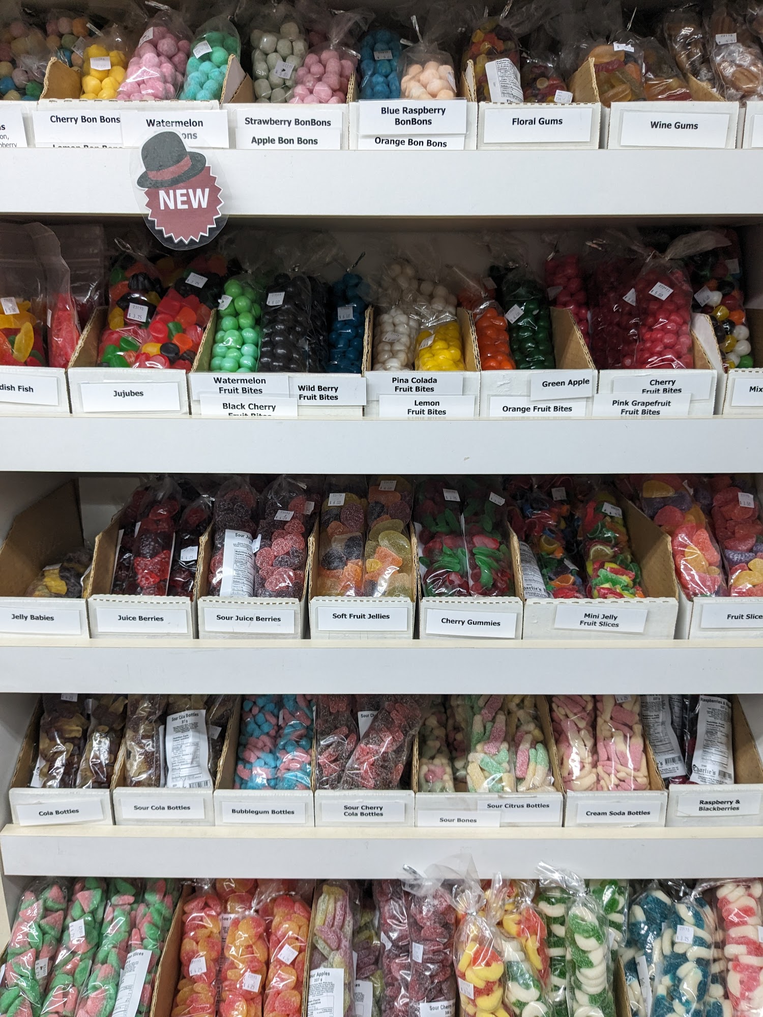 Charlie's Chocolate Factory Menu