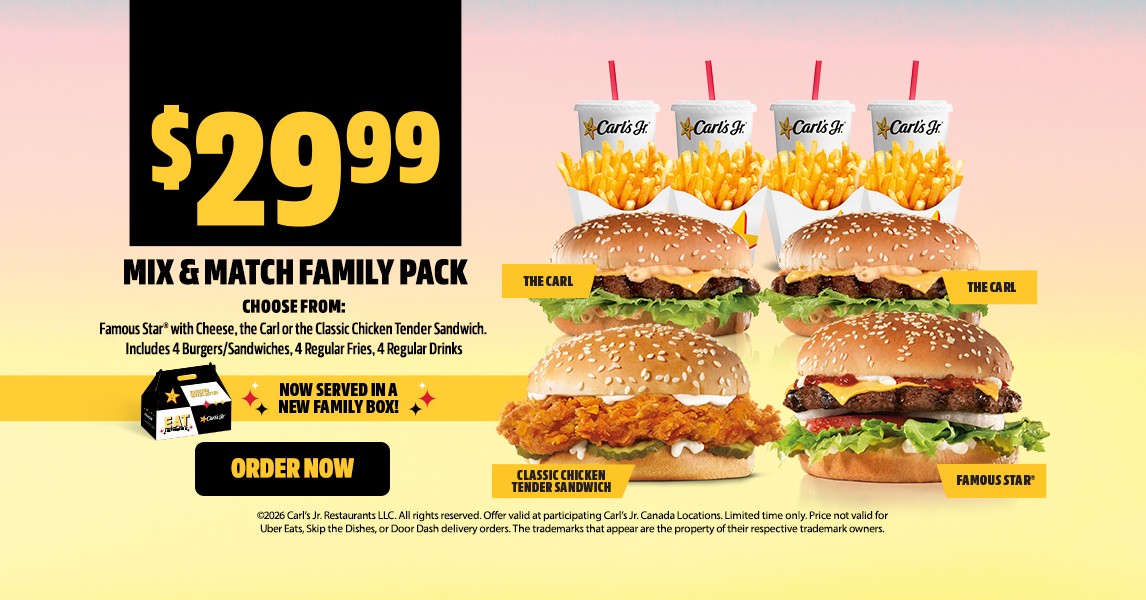 Carl's Jr. Menu