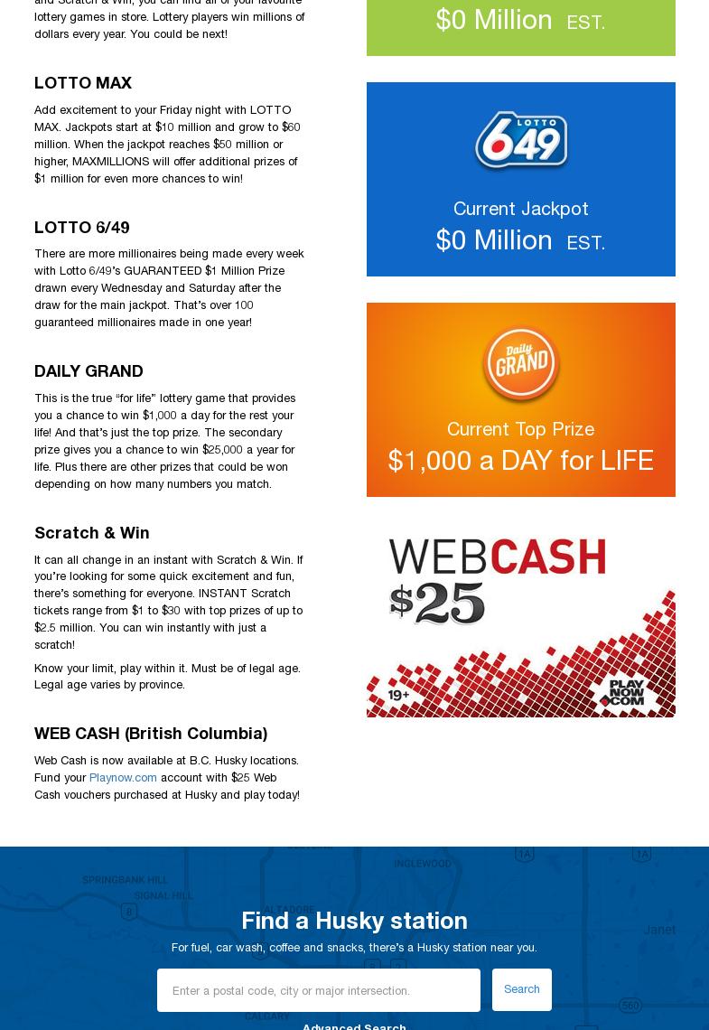 Husky House Restaurant Menu