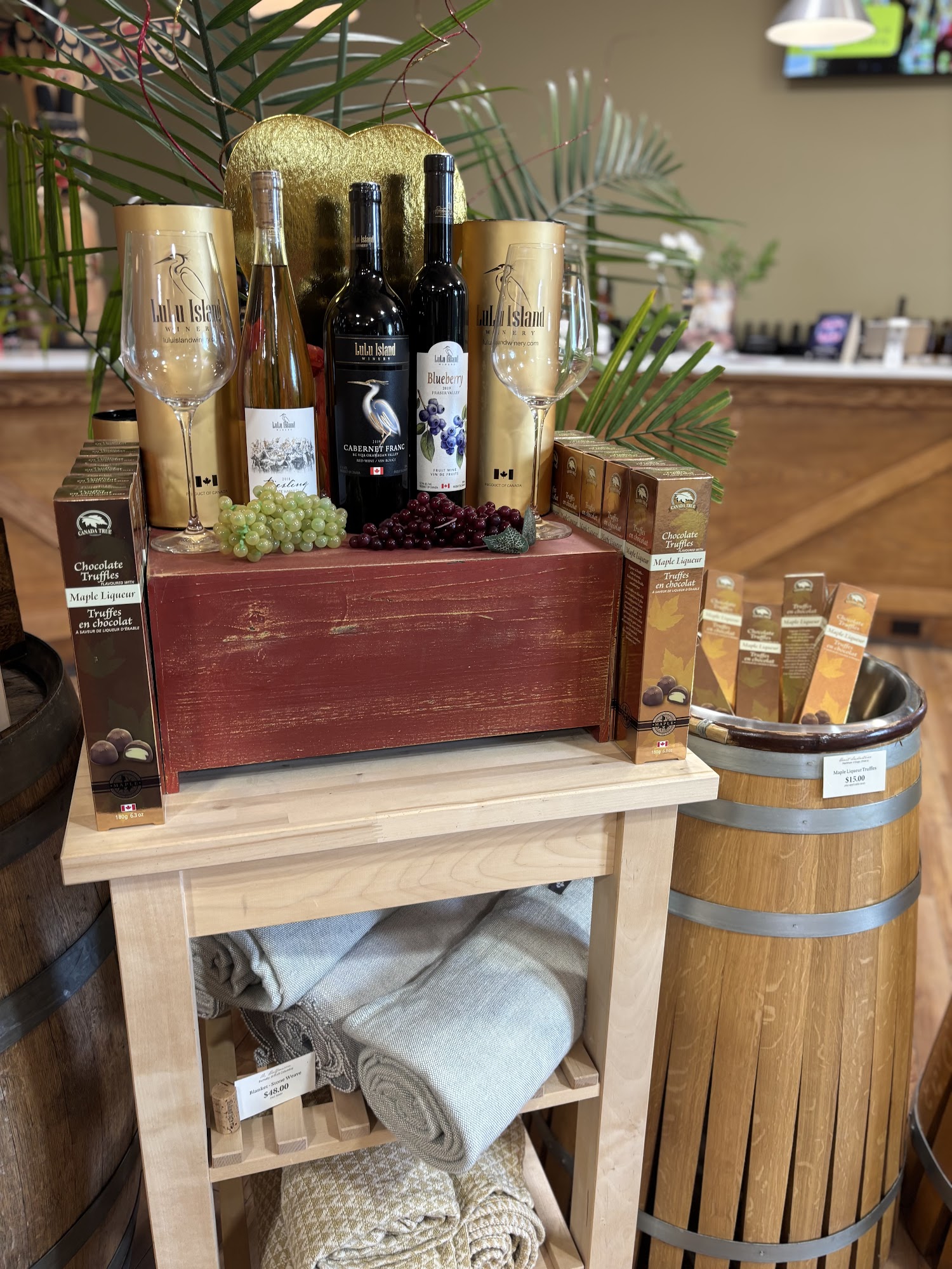 Lulu Island Winery Menu