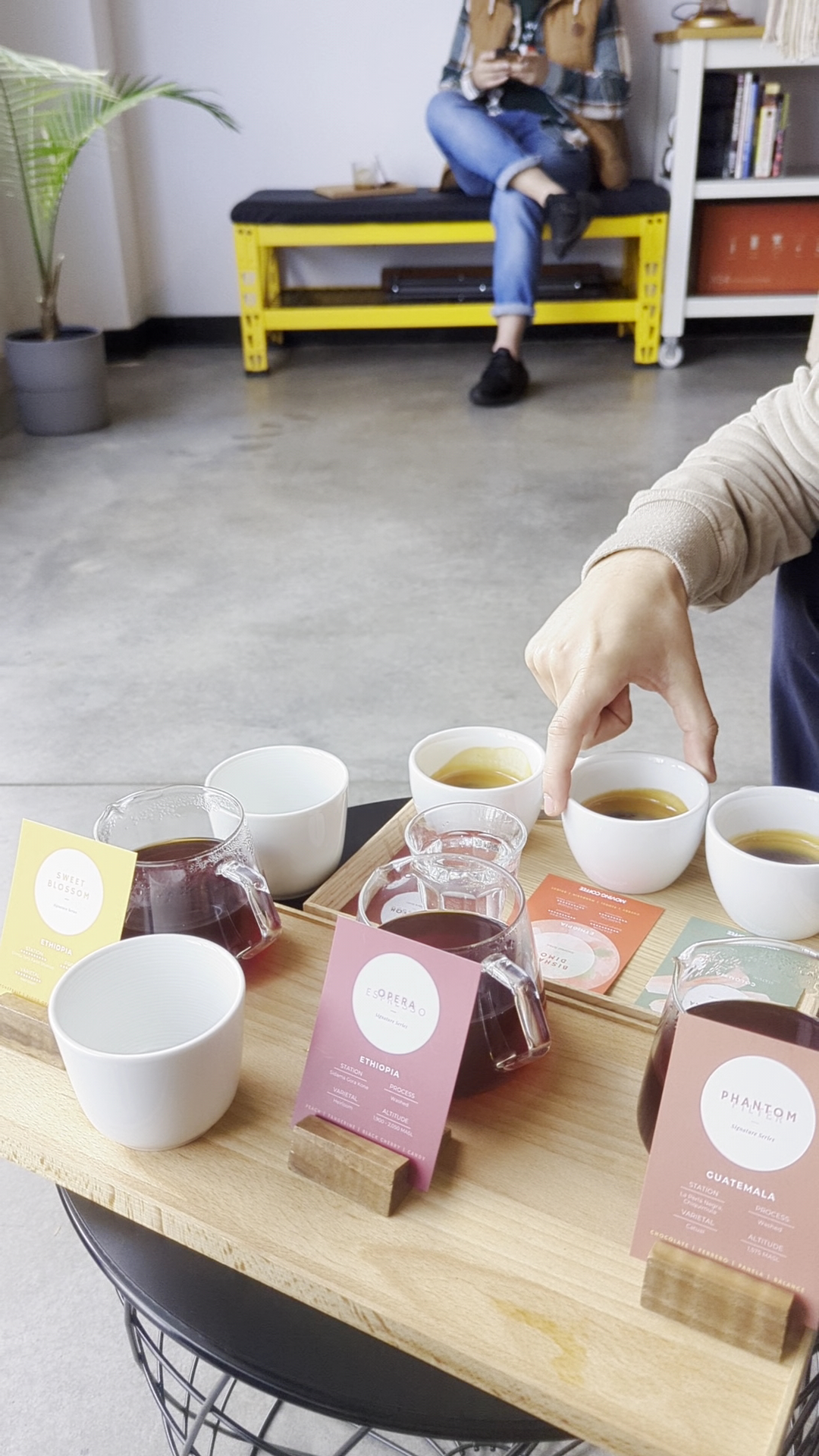 Moving Coffee Roastery Menu