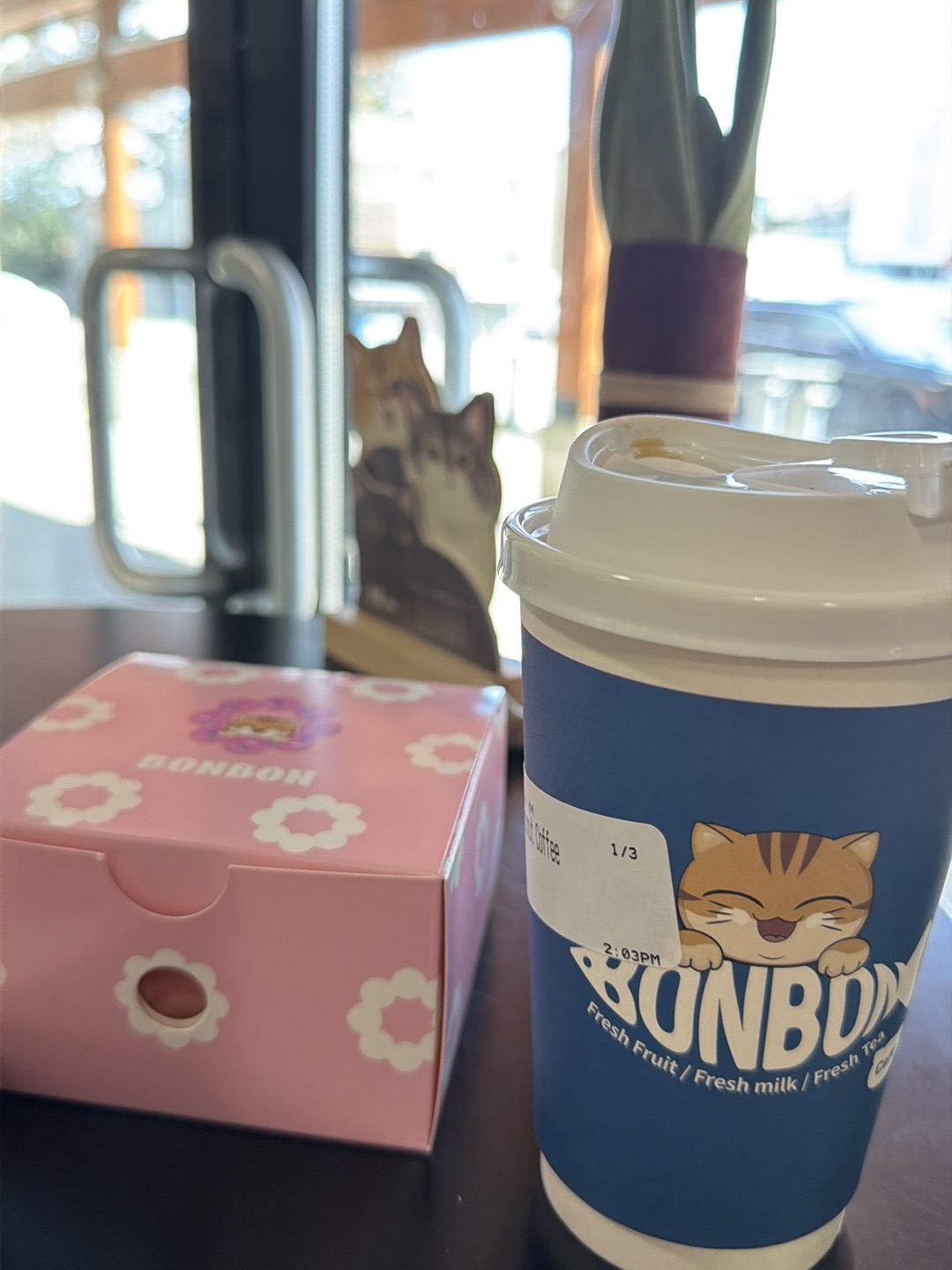 Bonbon Cafe Menu