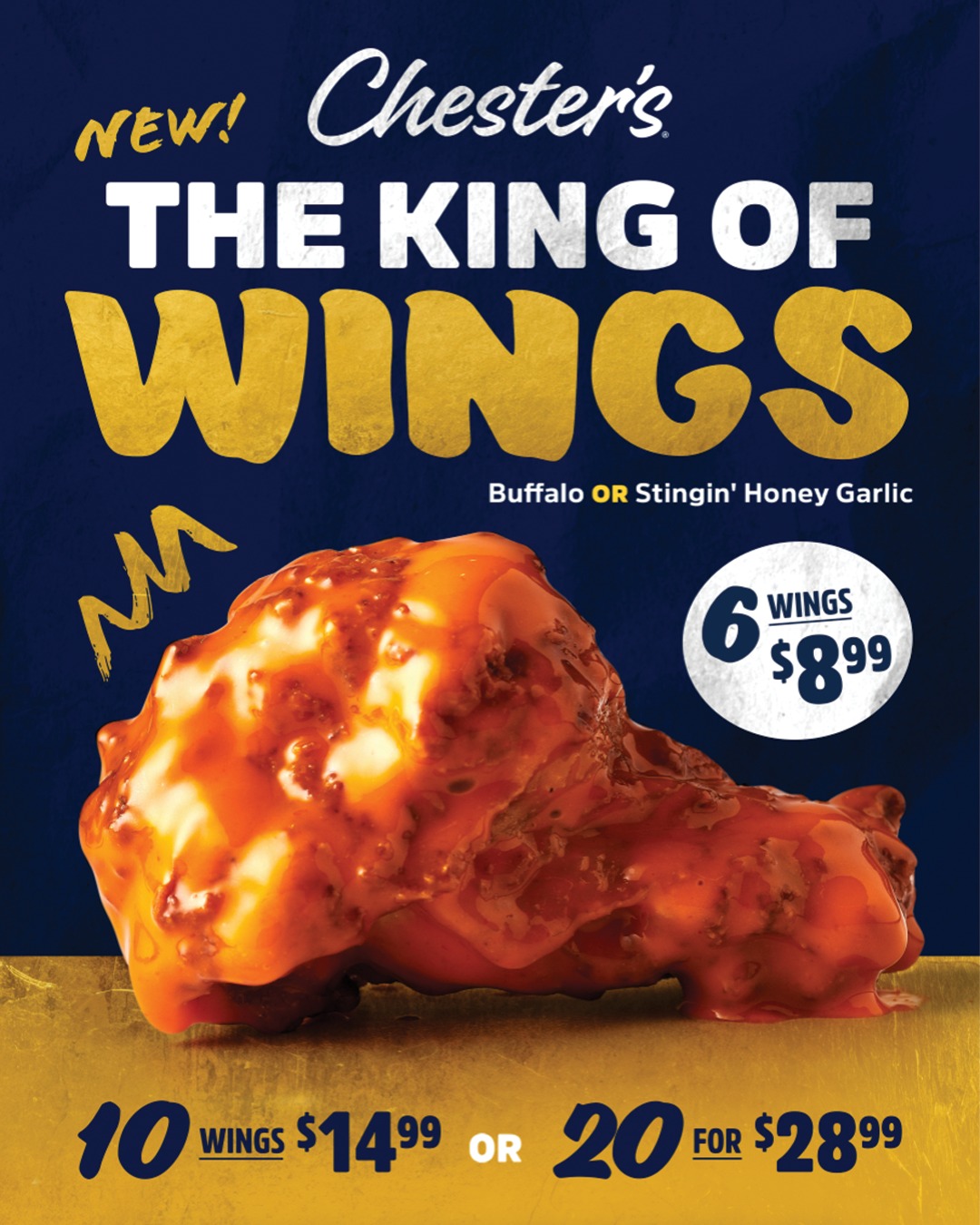 Chester's Chicken To Go Menu