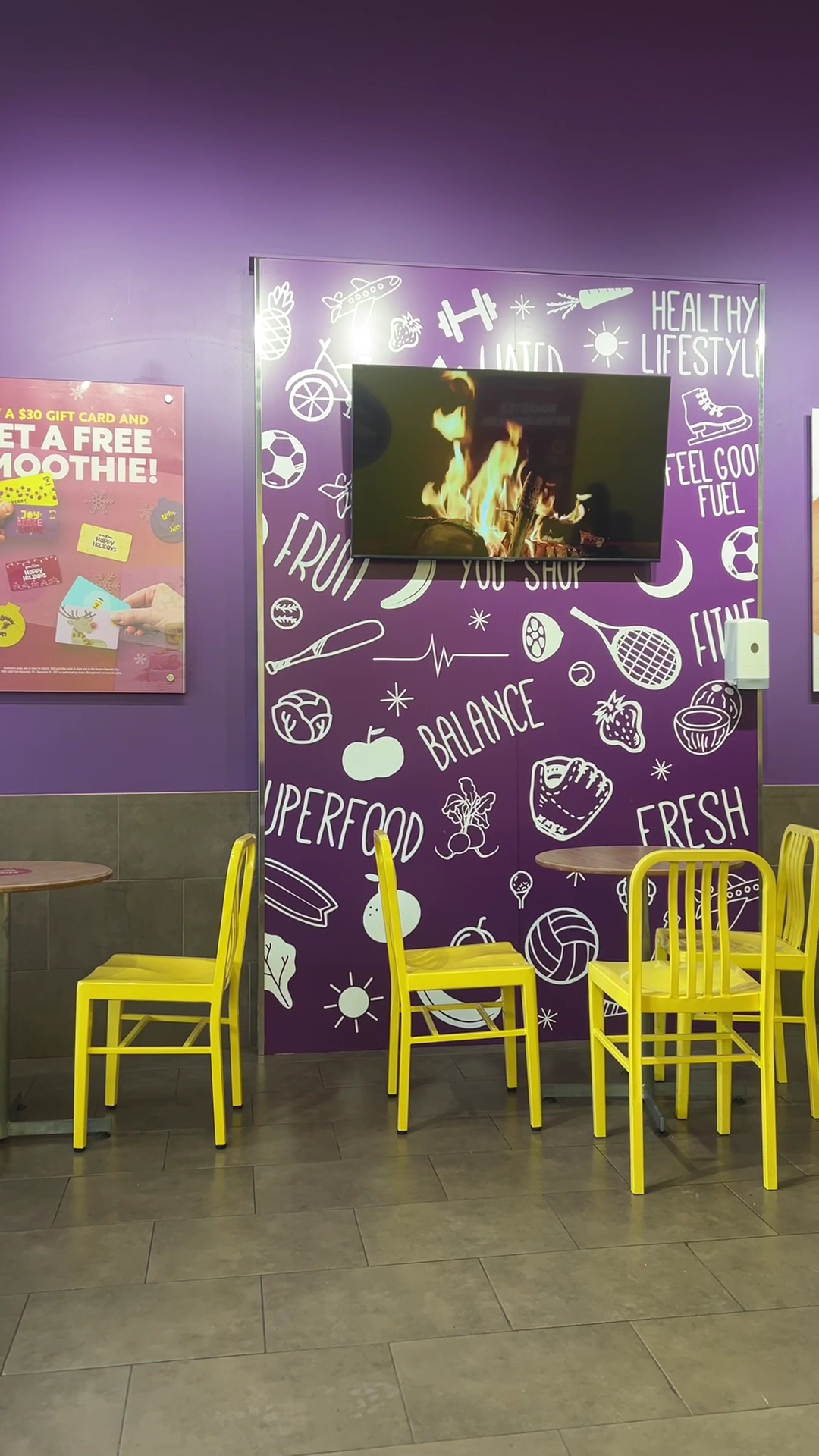 Booster Juice Menu