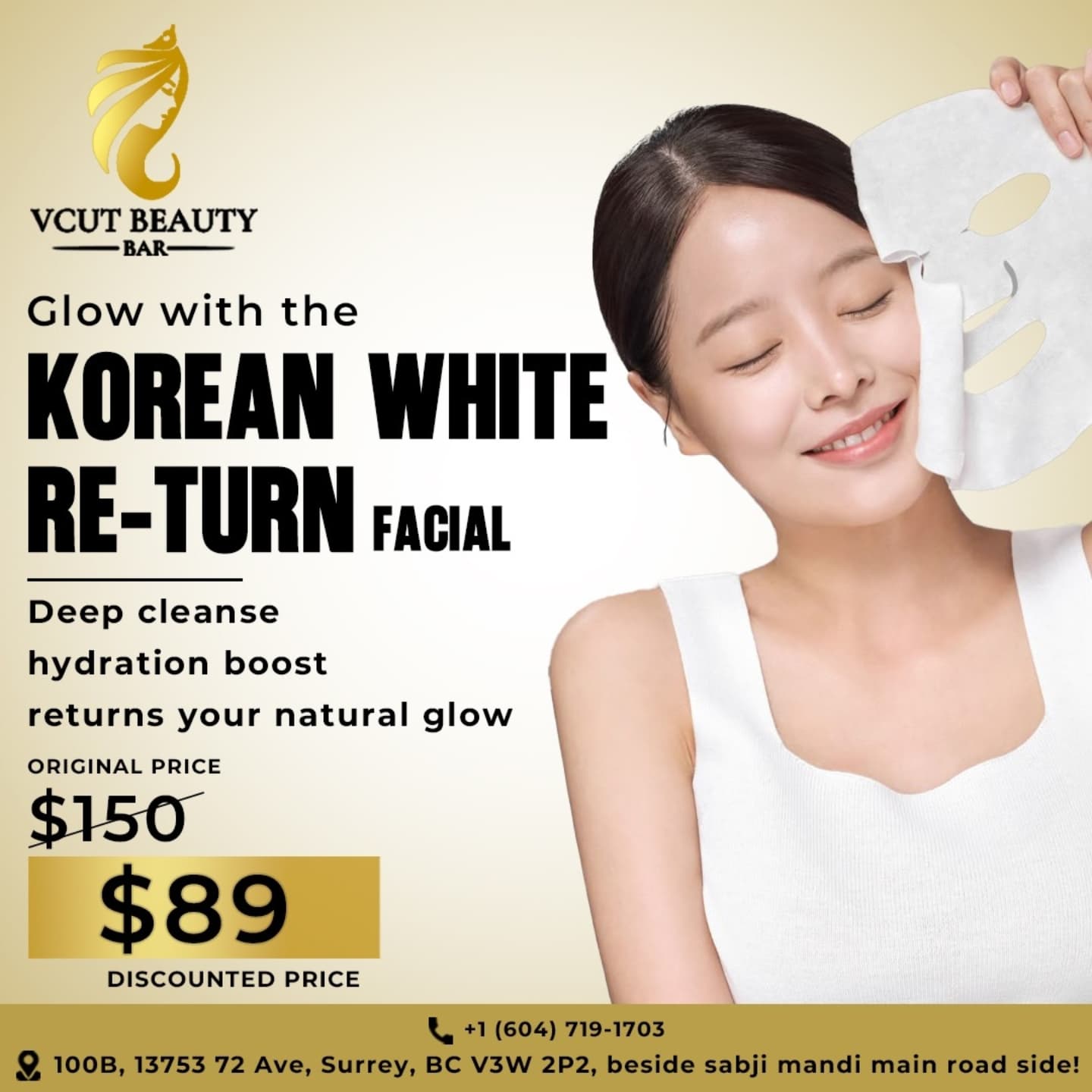 VCut Beauty Bar 13753 72 Ave #100B, Surrey, BC V3W 2P2