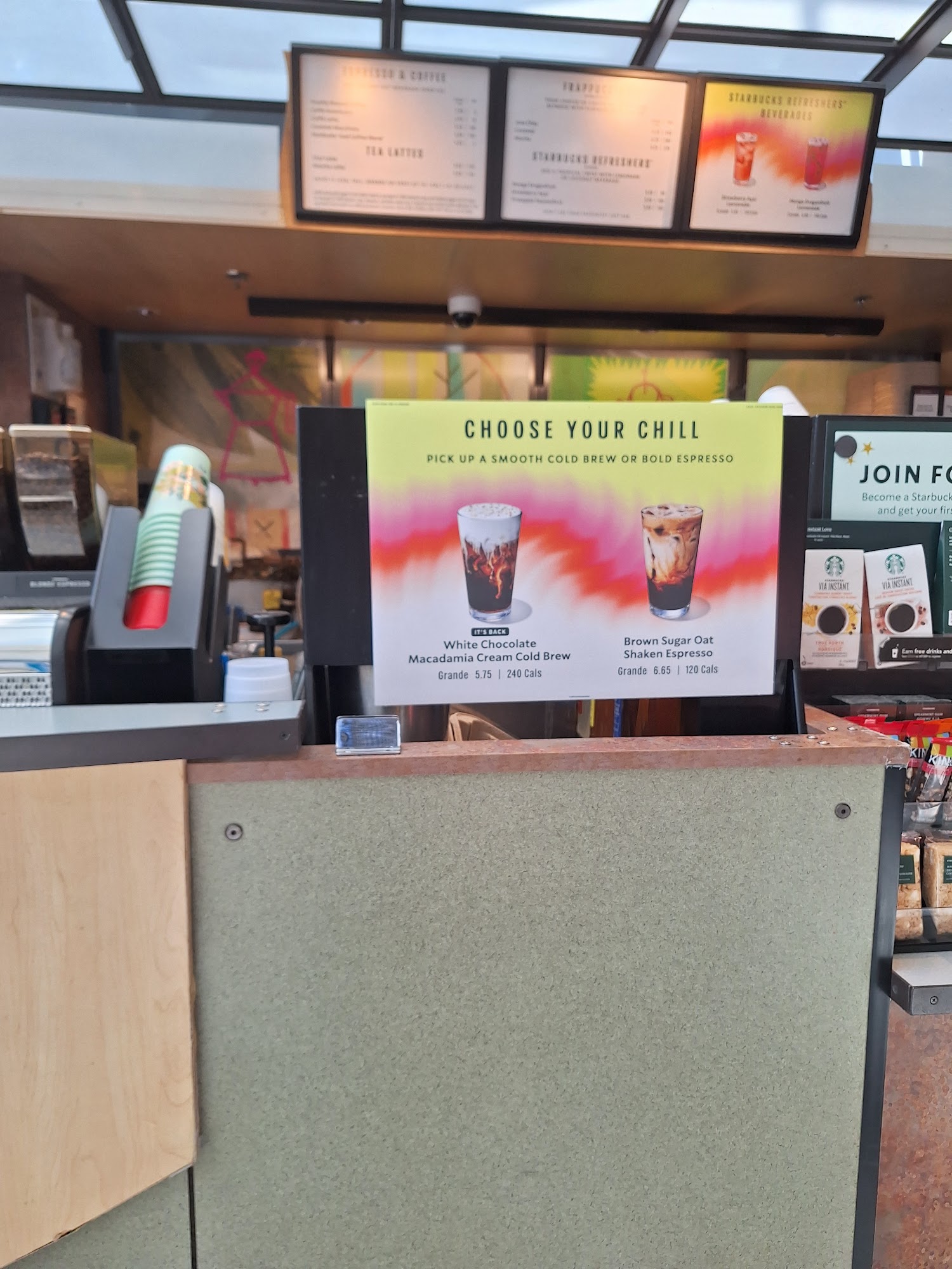 Starbucks Menu