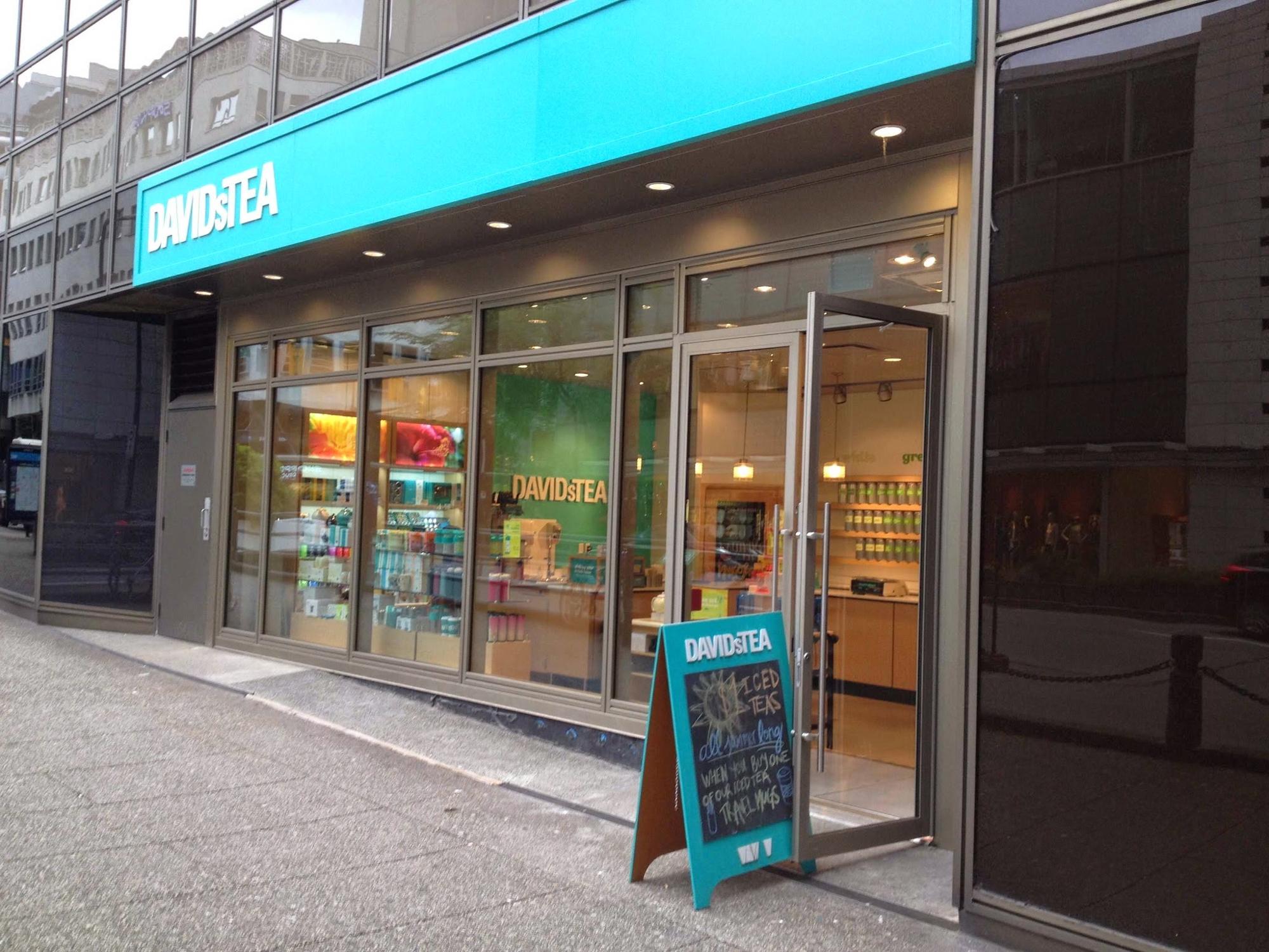 DAVIDsTEA - Pacific Centre Menu