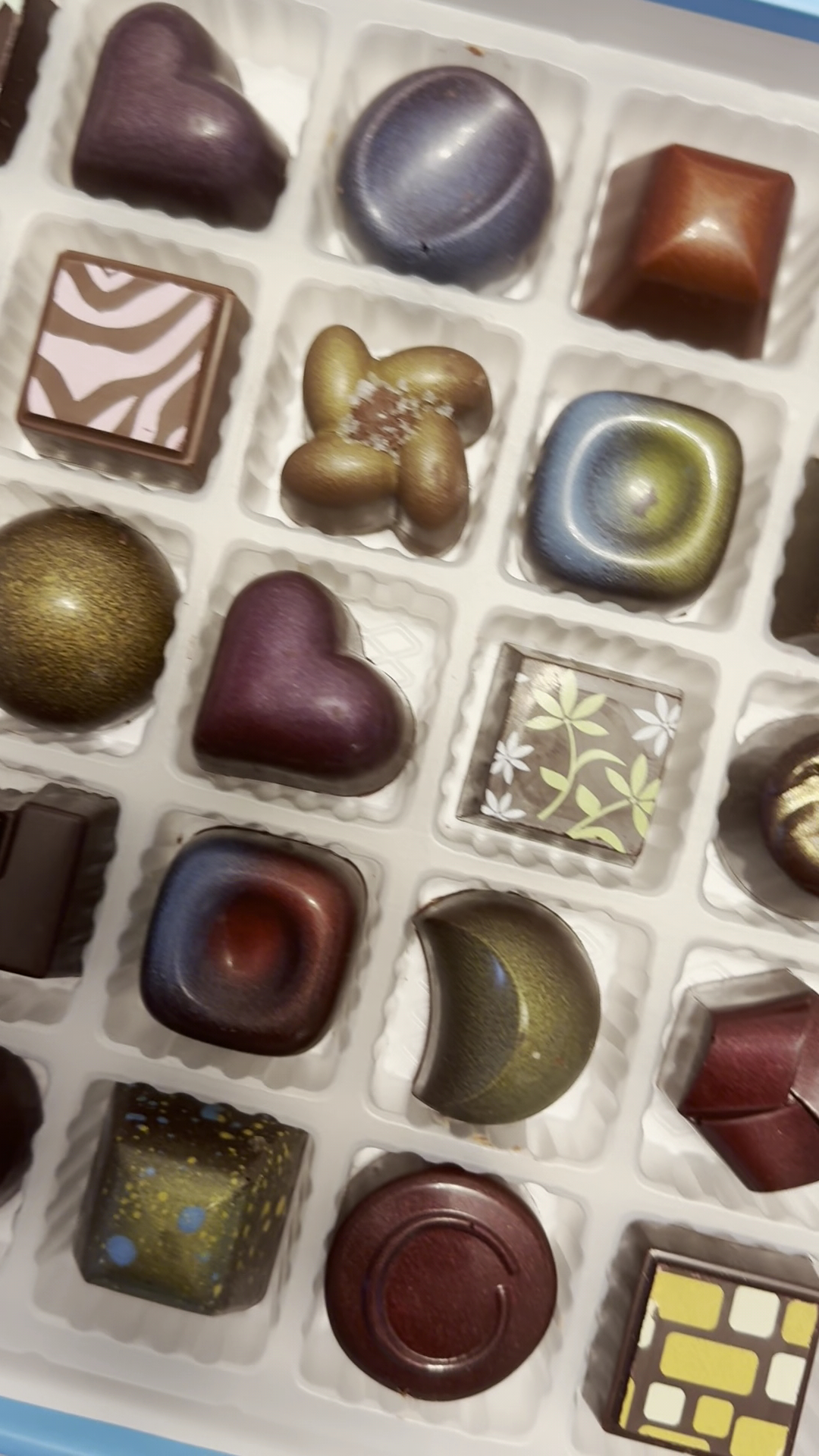 Gem Chocolates Menu