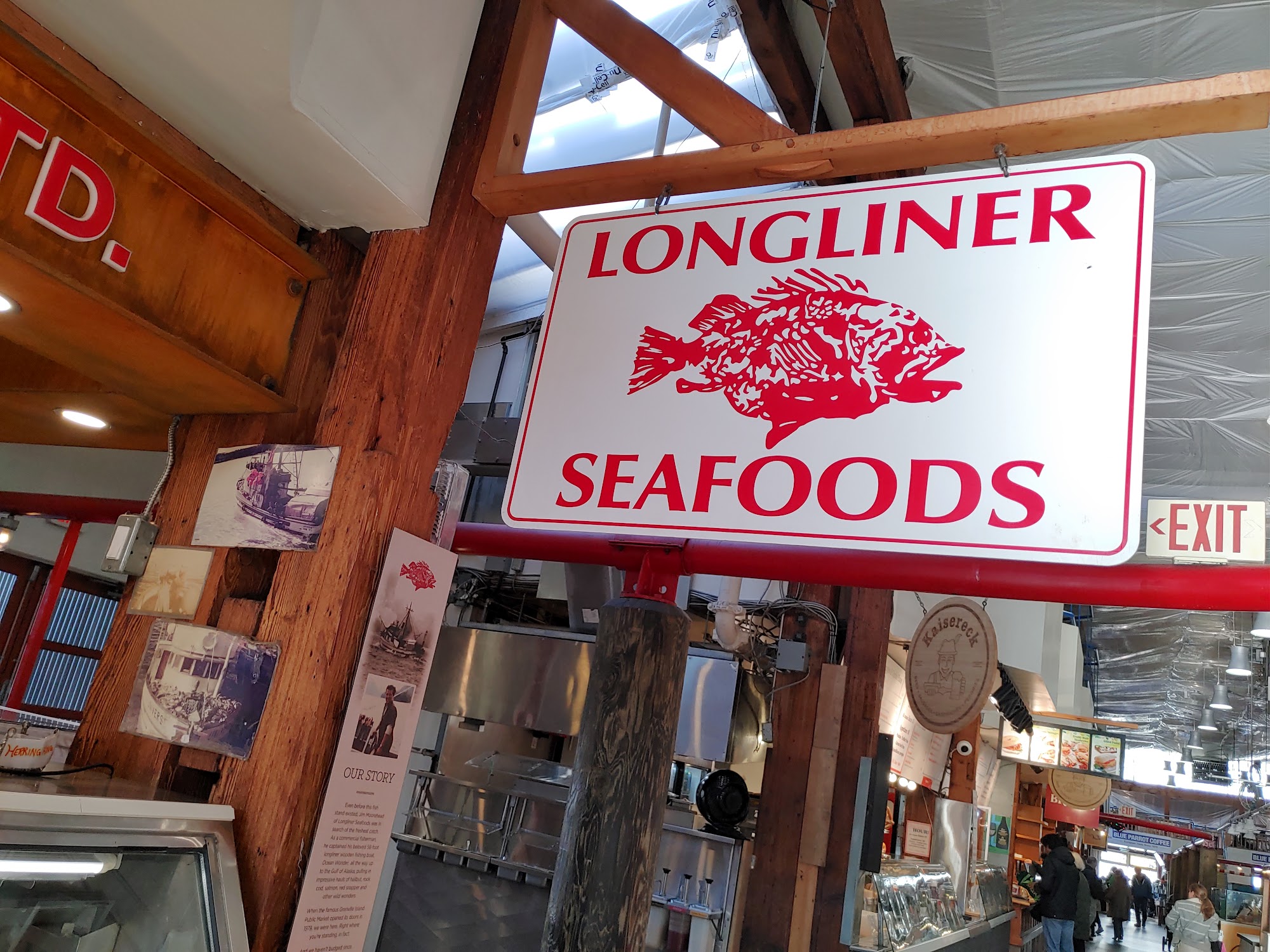 Longliner Seafoods Menu
