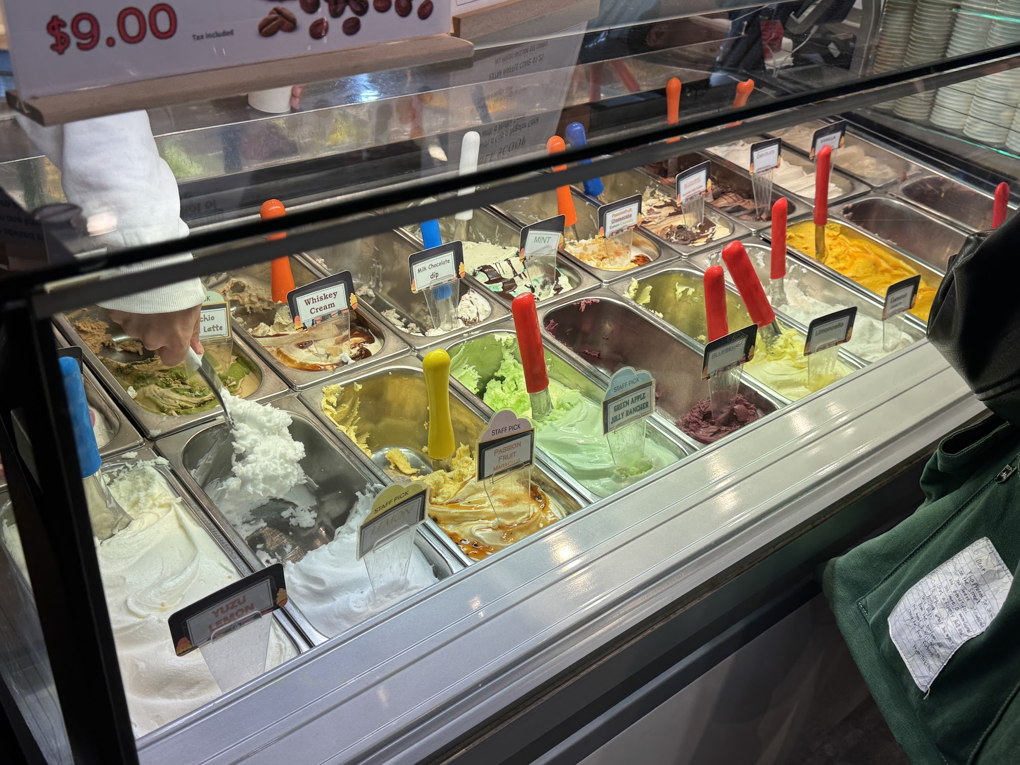 Gelato Del Mercato Menu