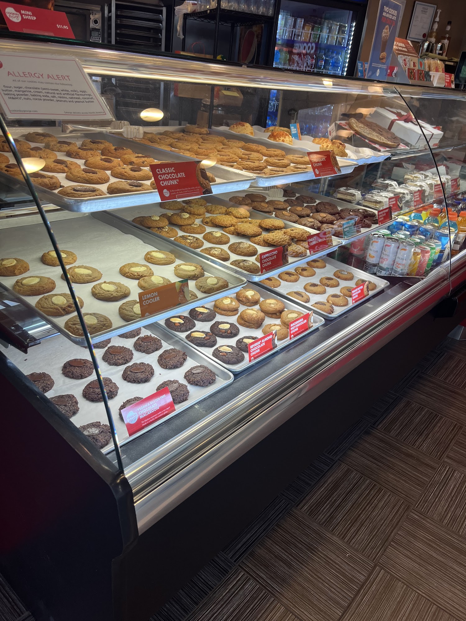 Cookies By George Menu