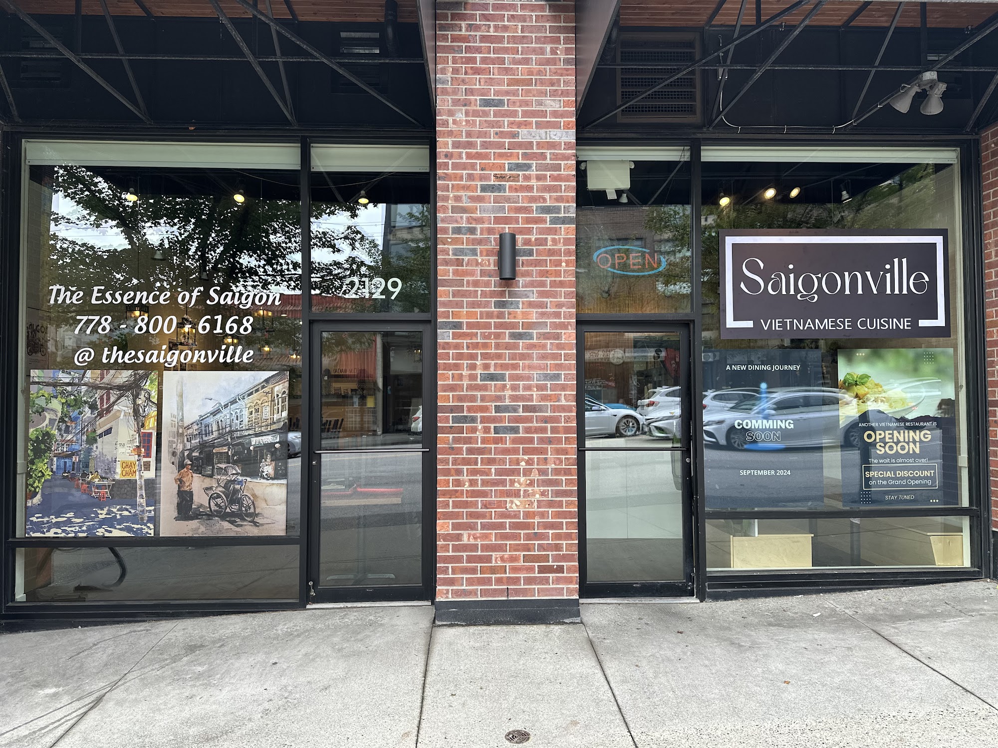 The Saigonville Restaurant 2129 E Hastings St, Vancouver