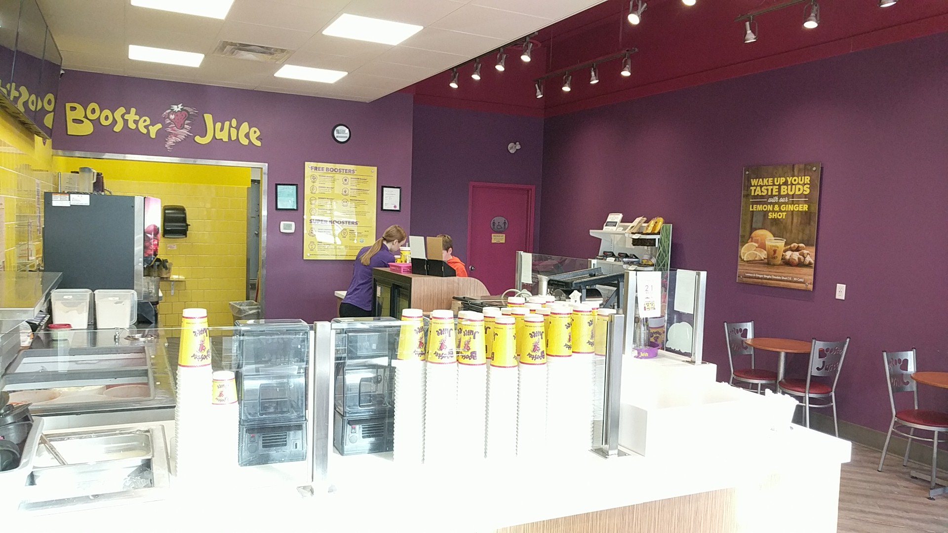 Booster Juice Menu
