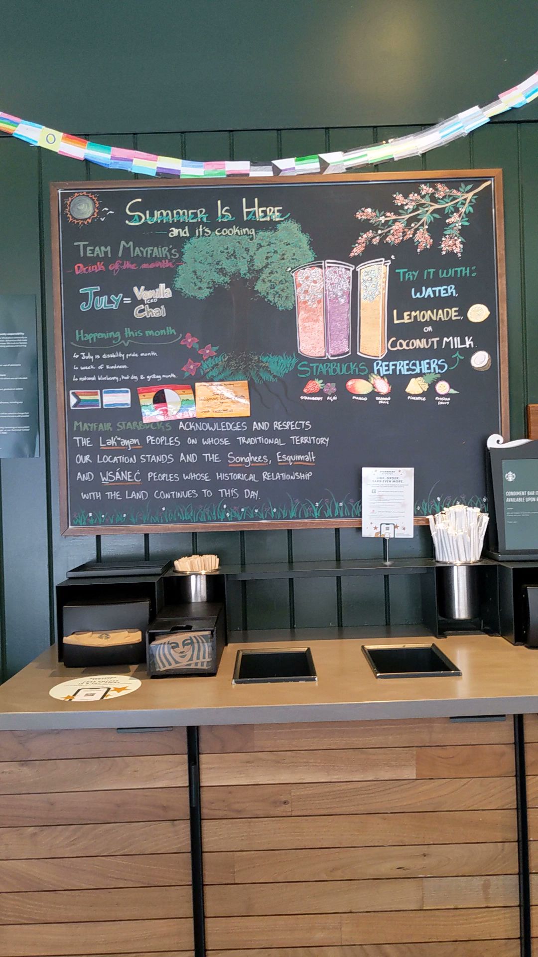 Starbucks Menu