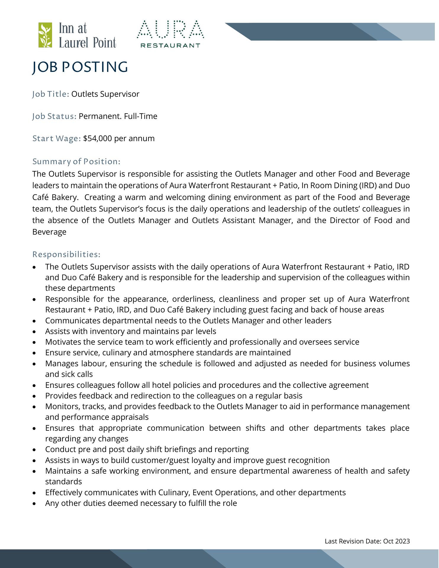 Duo Café Bakery Menu