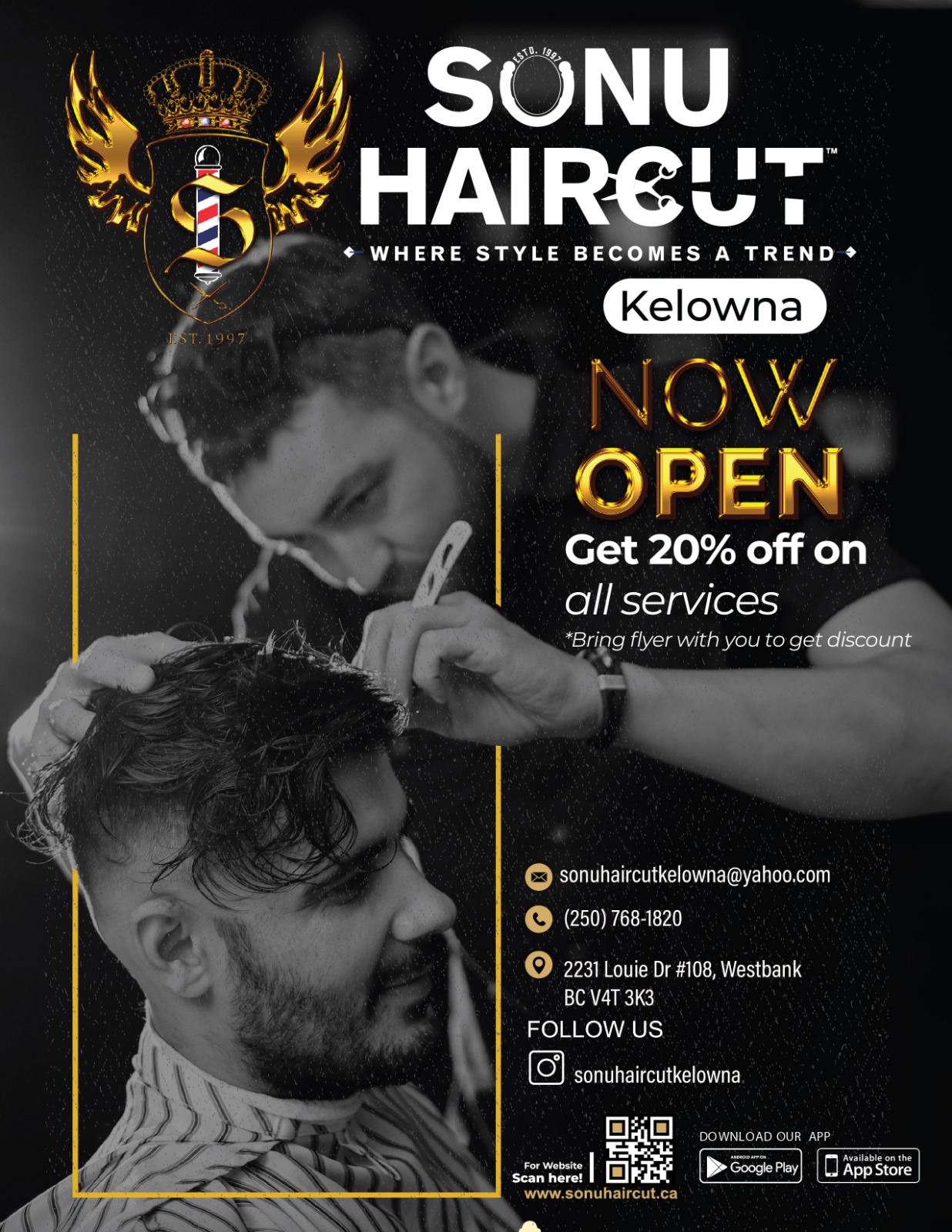 Sonu Haircut Kelowna