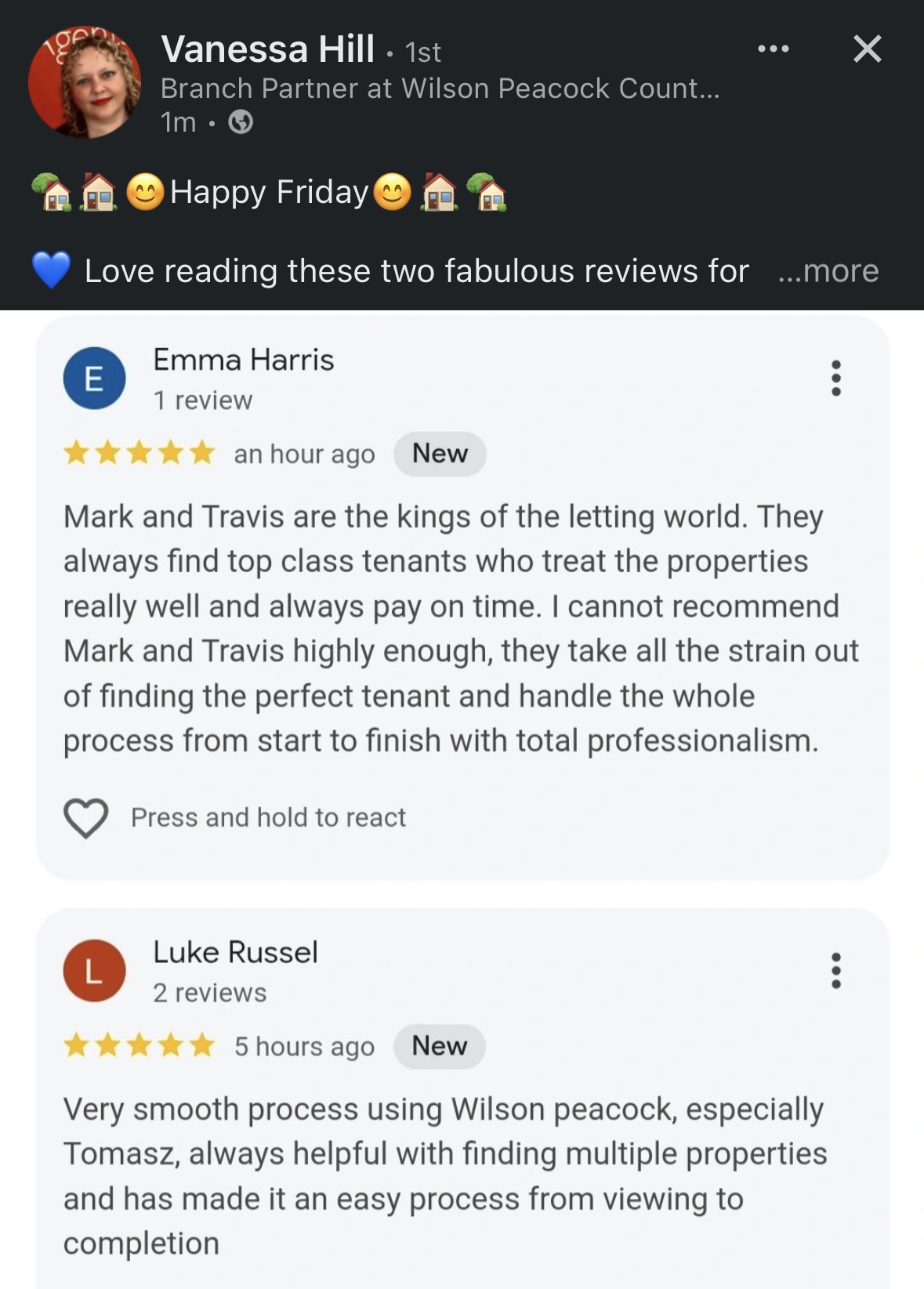 Wilson Peacock Sales and Letting Agents Milton Keynes