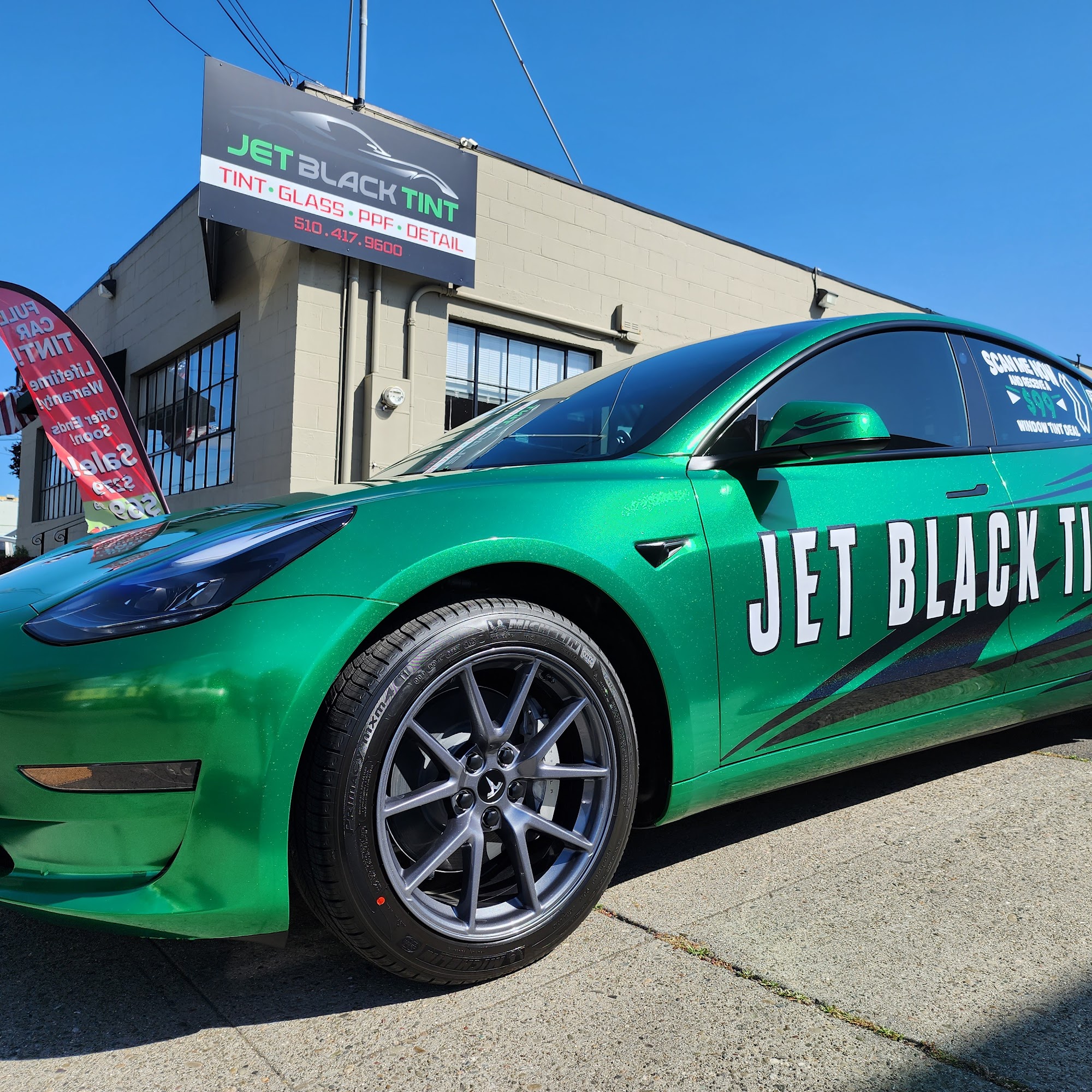 Alameda Jet Black Tint & Glass 2318 Clement Ave, Alameda California 94501
