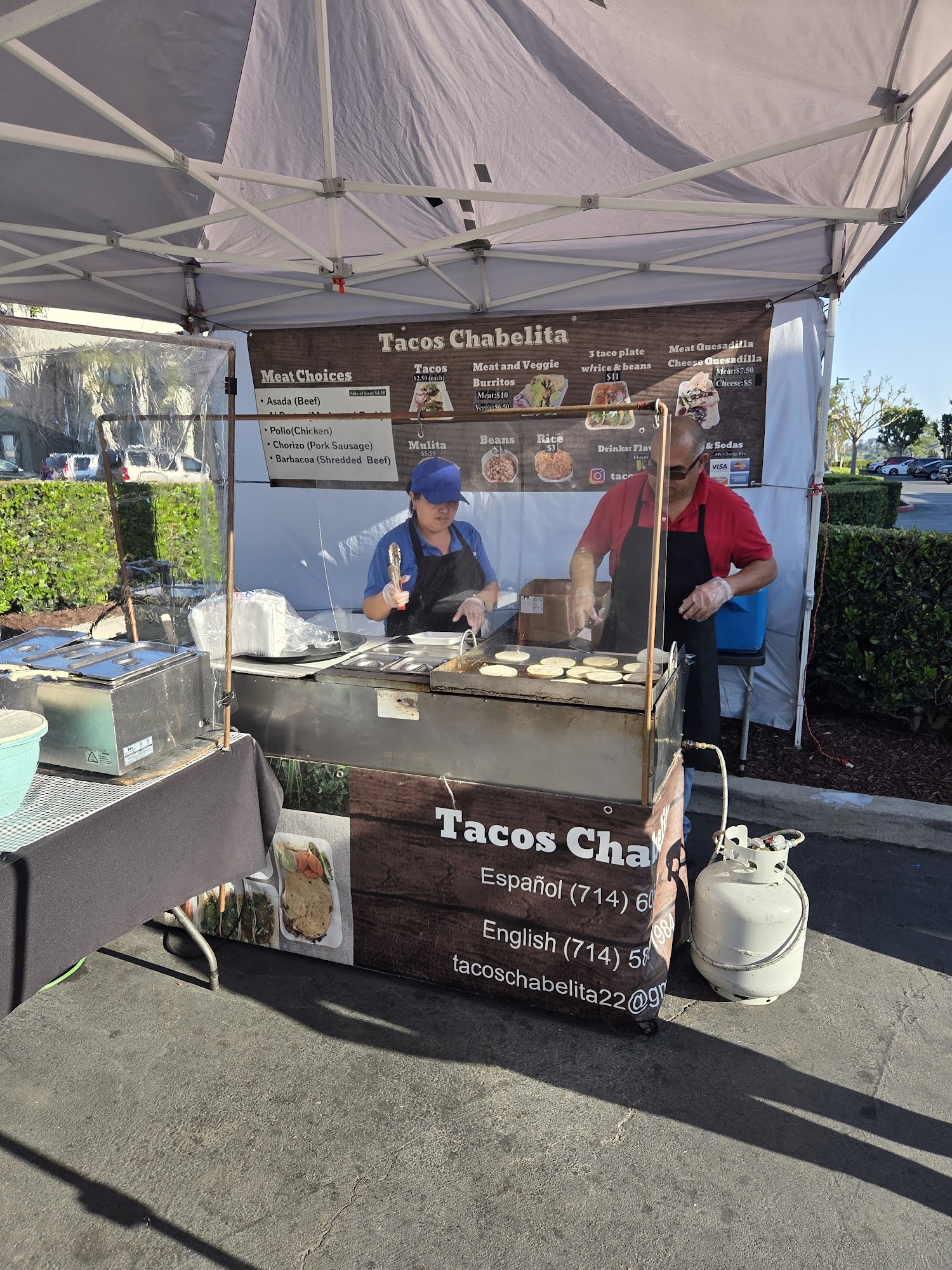 Tacos Chabelita Menu