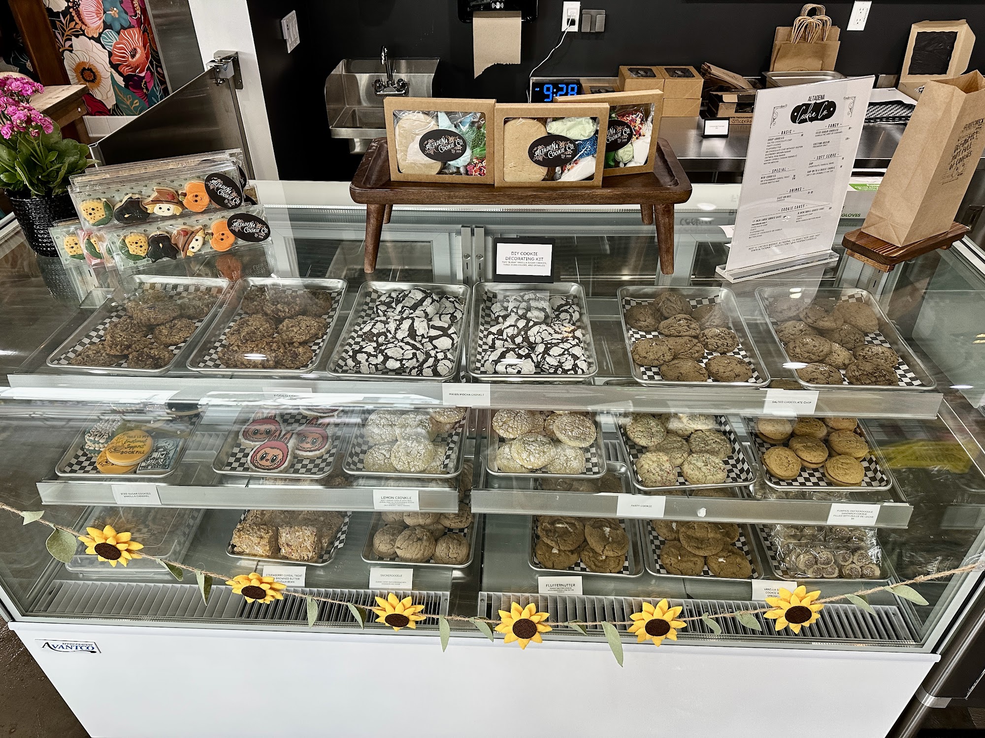 Altadena Cookie Co. Menu