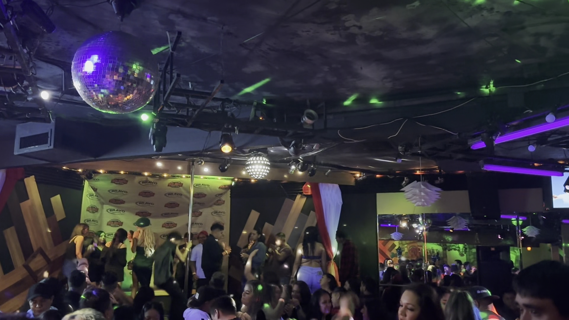 Bravo Night Club Menu