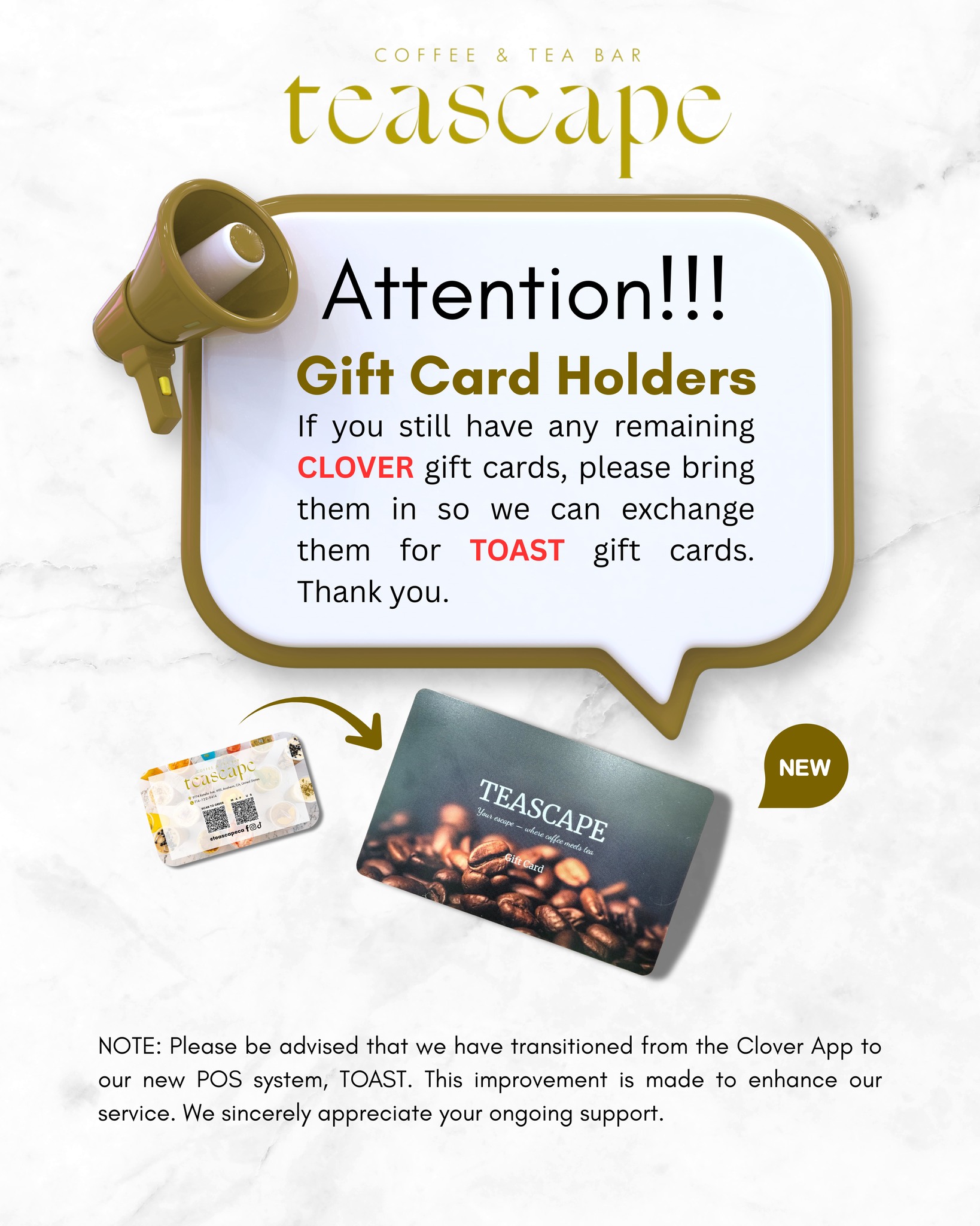 Teascape Coffee and Tea Bar Anaheim