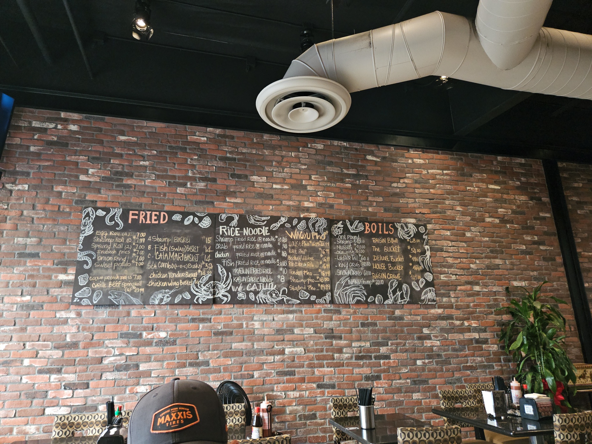 Akaushi Pho Seafood & Noodle Menu