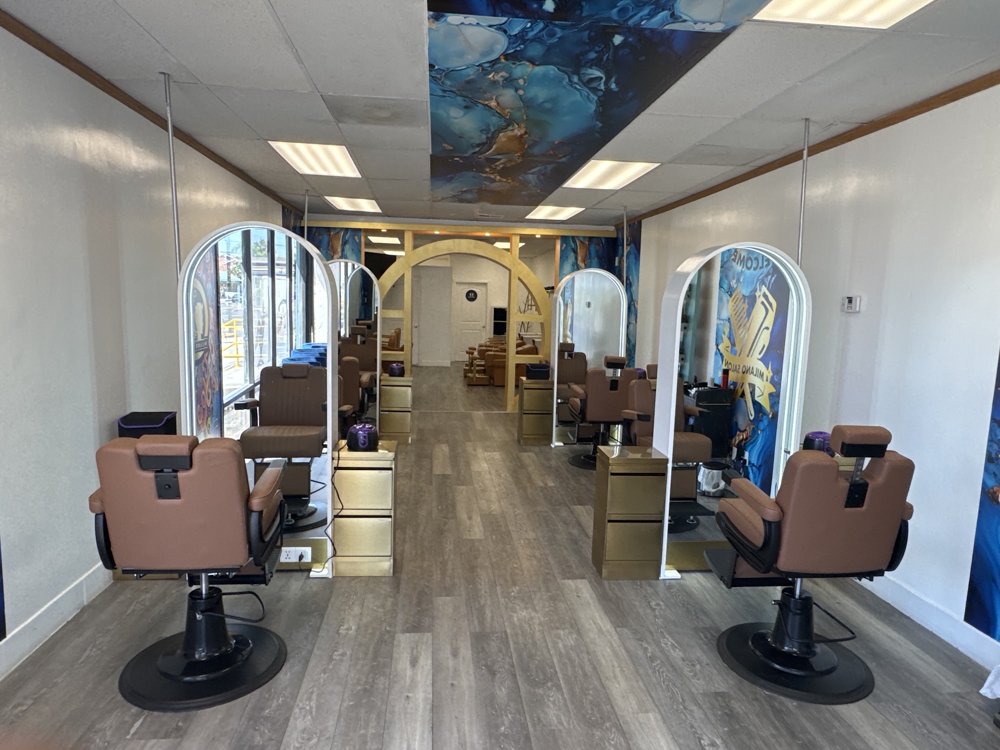 Milano Hair Salon & Barbershop Unisex 595 S Knott Ave, Anaheim California 92804