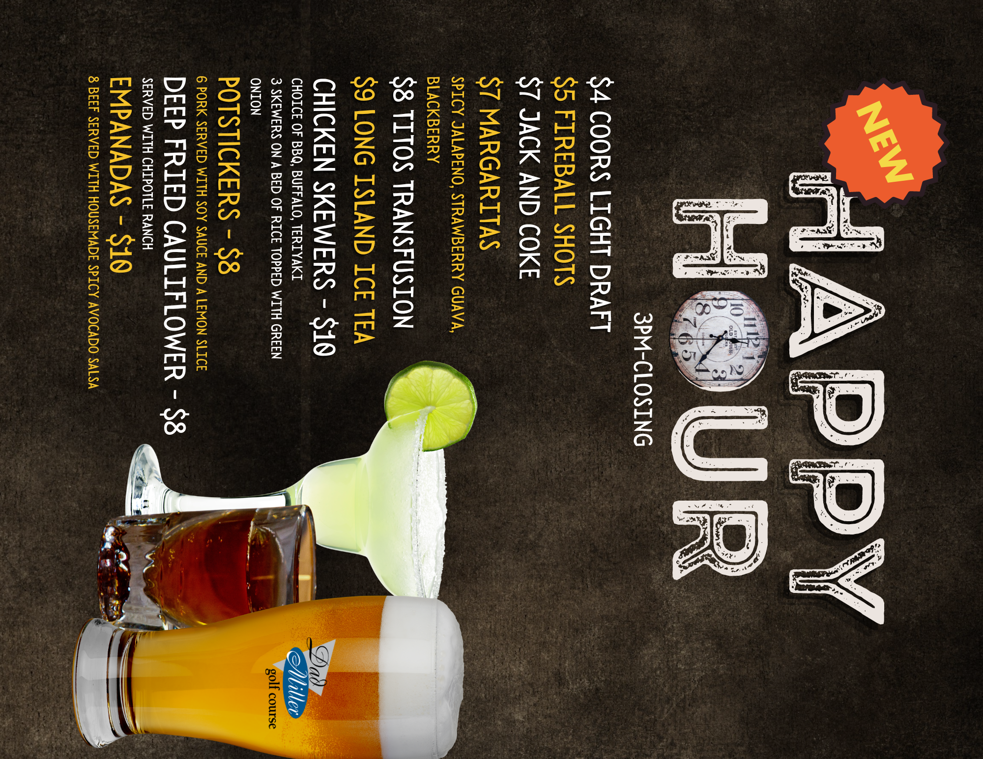 Fore Thirty Bar And Grill Menu