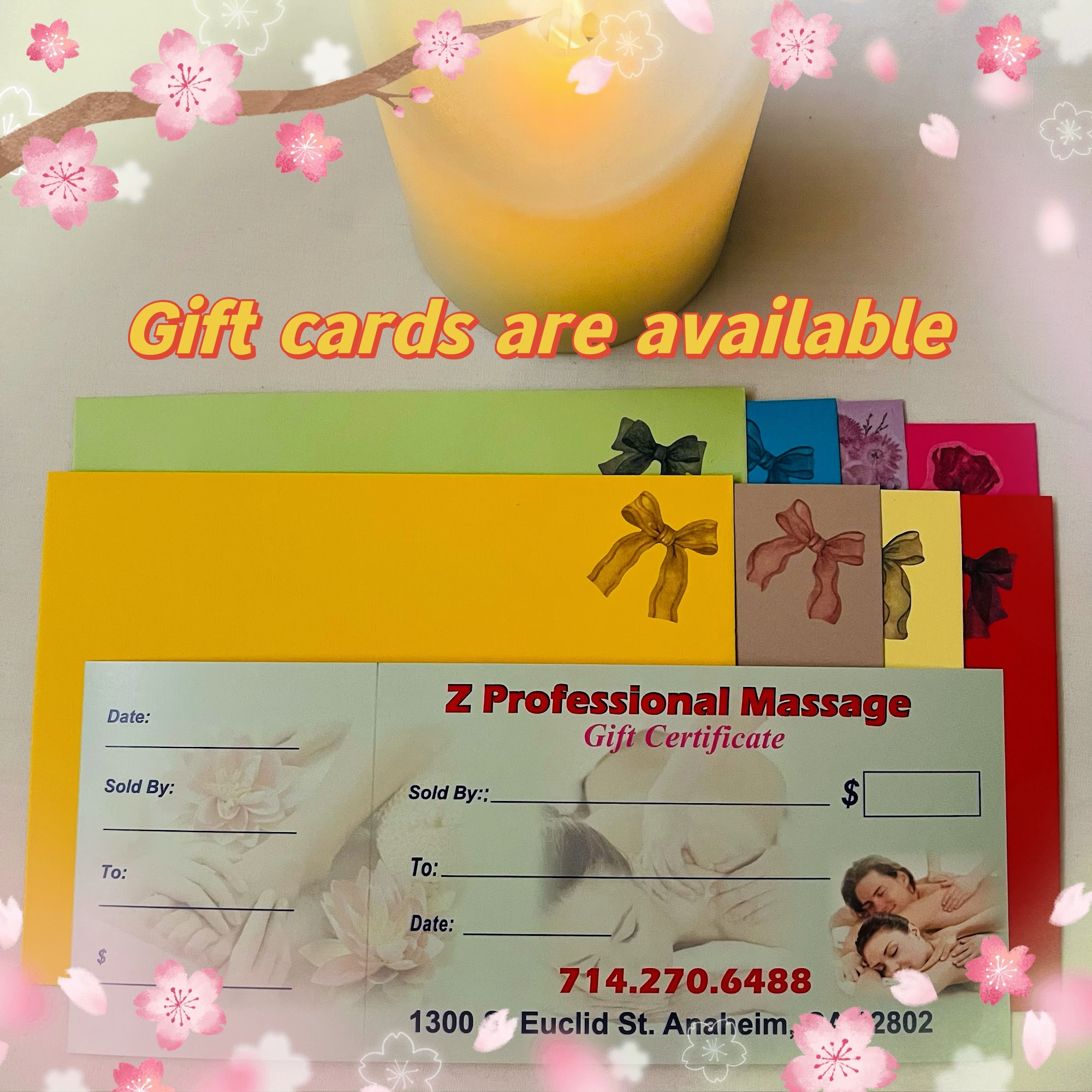 Z professional massage 1300 S Euclid St # D, Anaheim California 92802