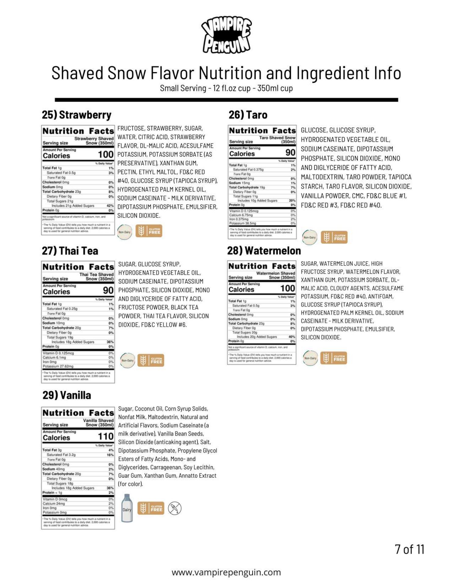 Bobalicious Tea Bar Menu