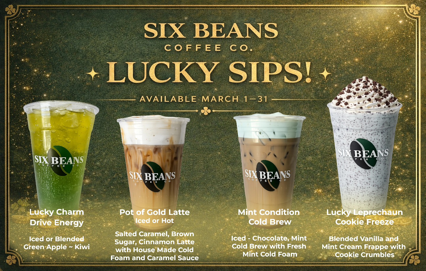 Six Beans Coffee Co. Apple Valley