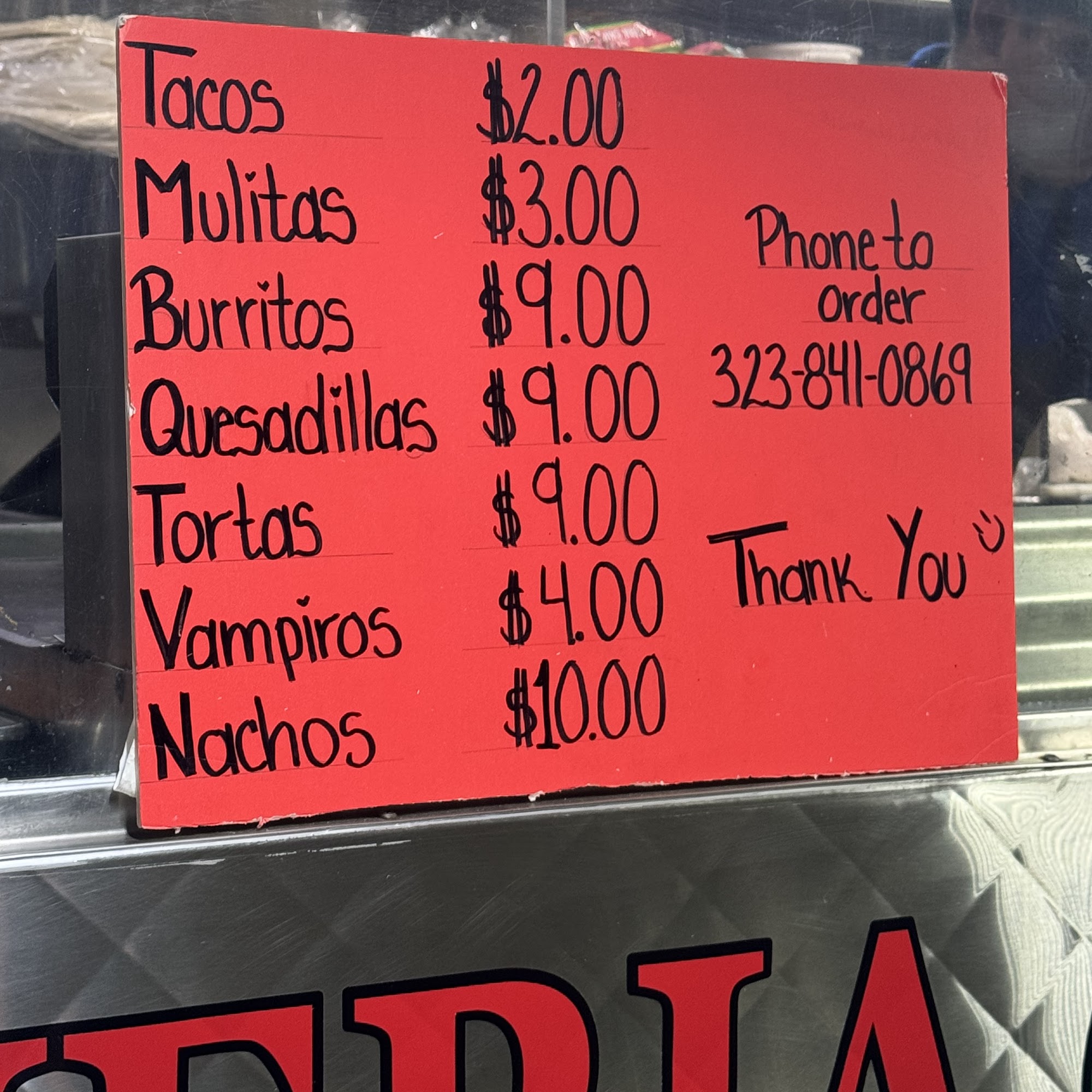 Taqueria guadalupana