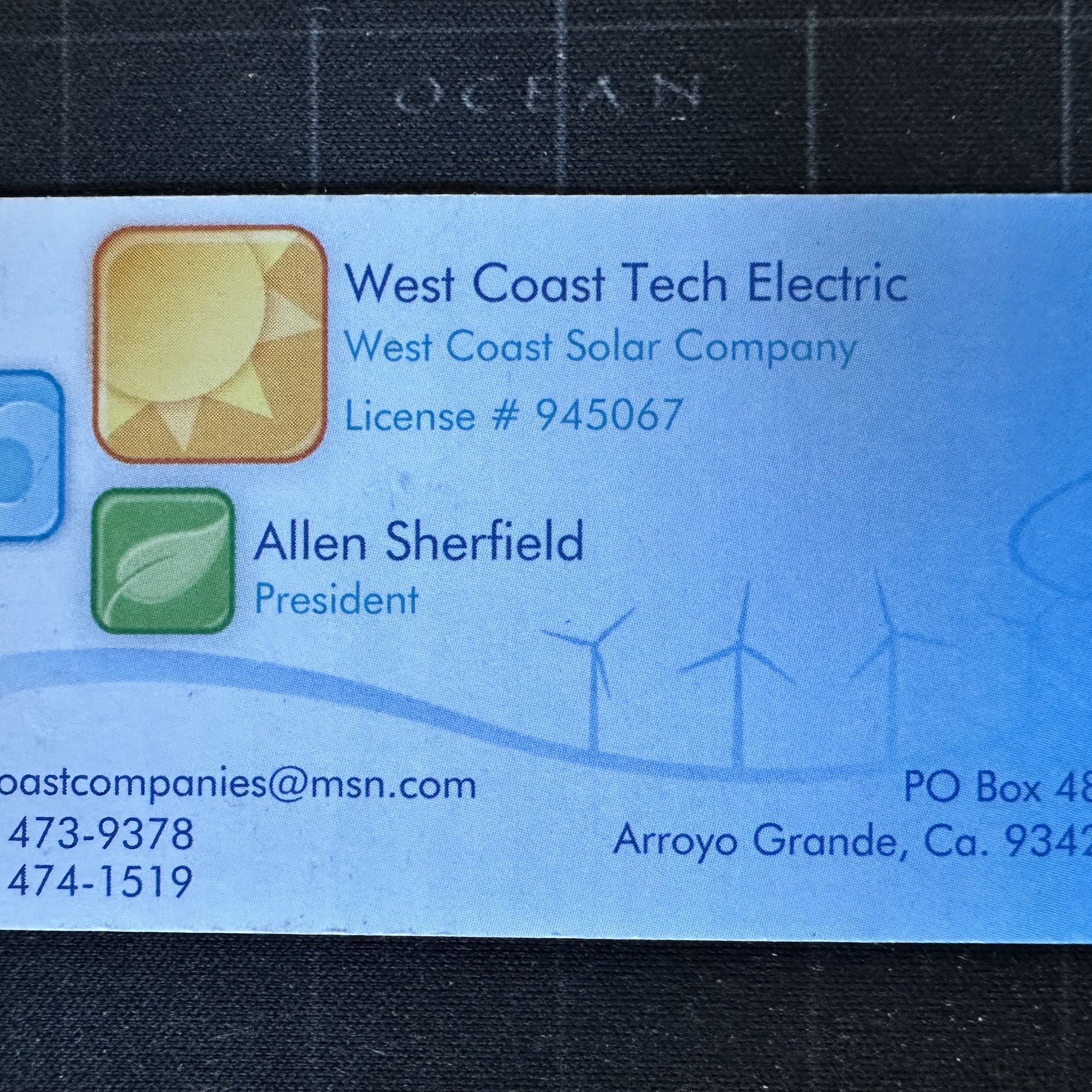 WEST COAST TECH ELECTRIC