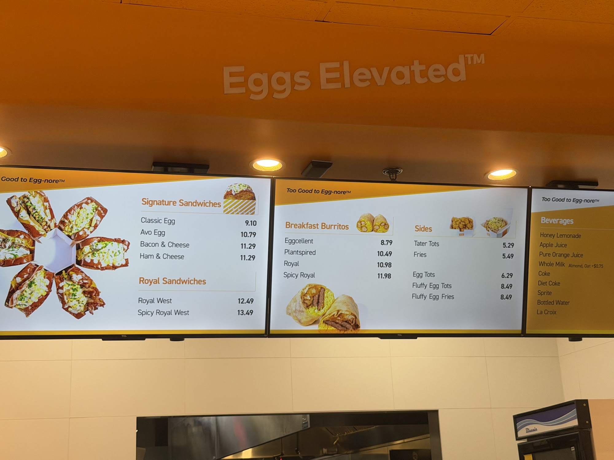 Egg Tuck Menu